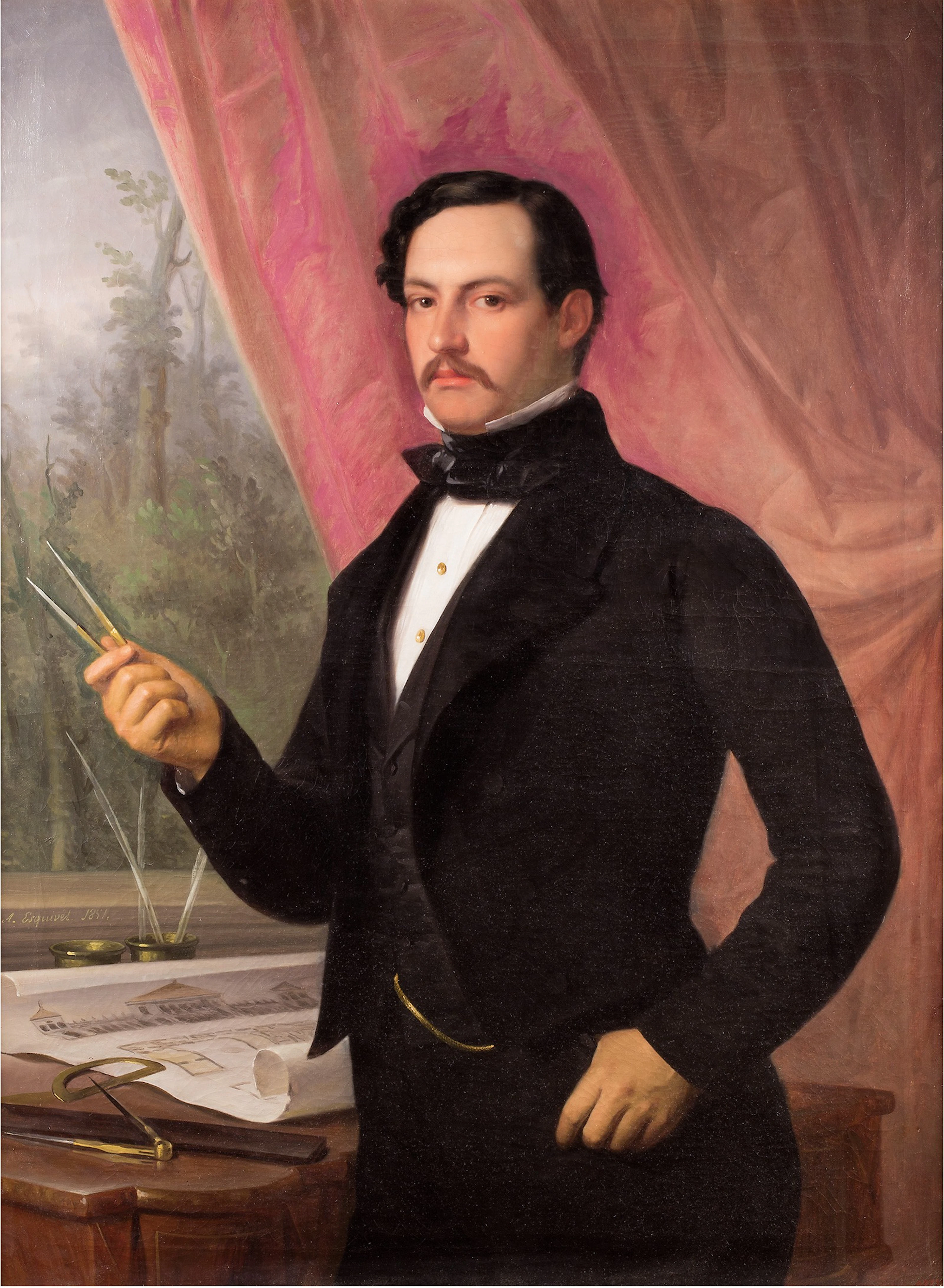JOSÉ DE MADRAZO (1781-1859) Retrato del Rey Fernando VII