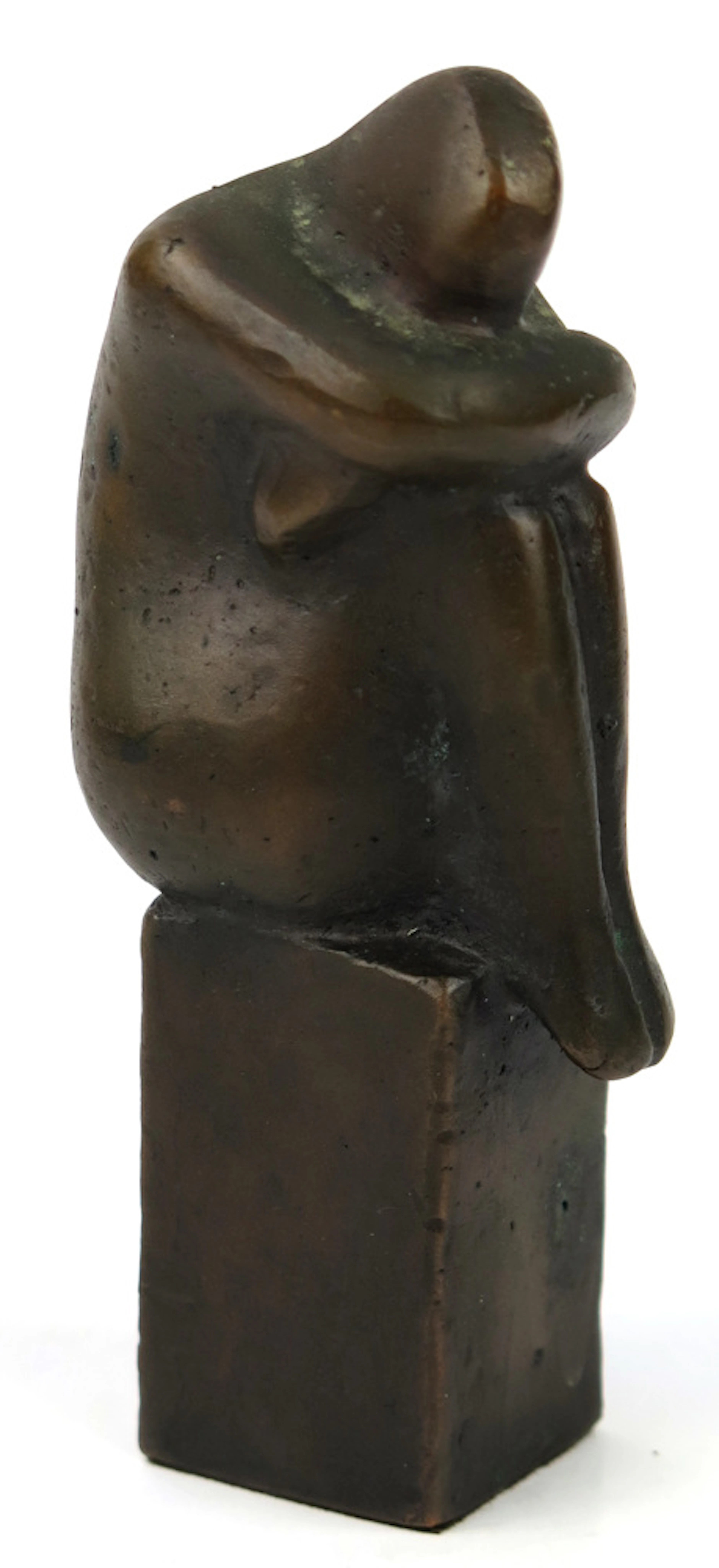 Larson, Lisa, skulptur, brons, "Tänkaren",