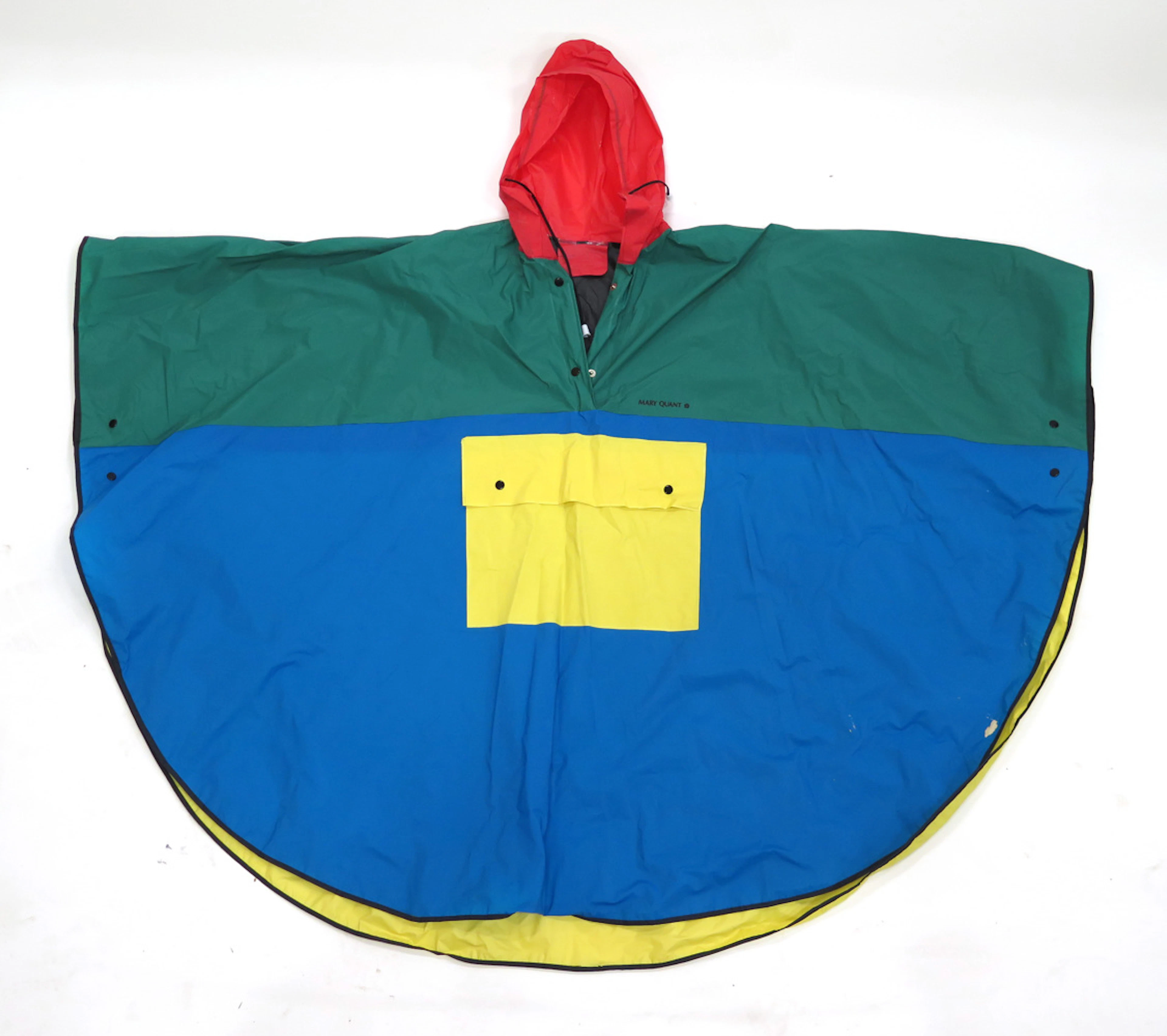 Mary Quant, regnponcho, PVC,