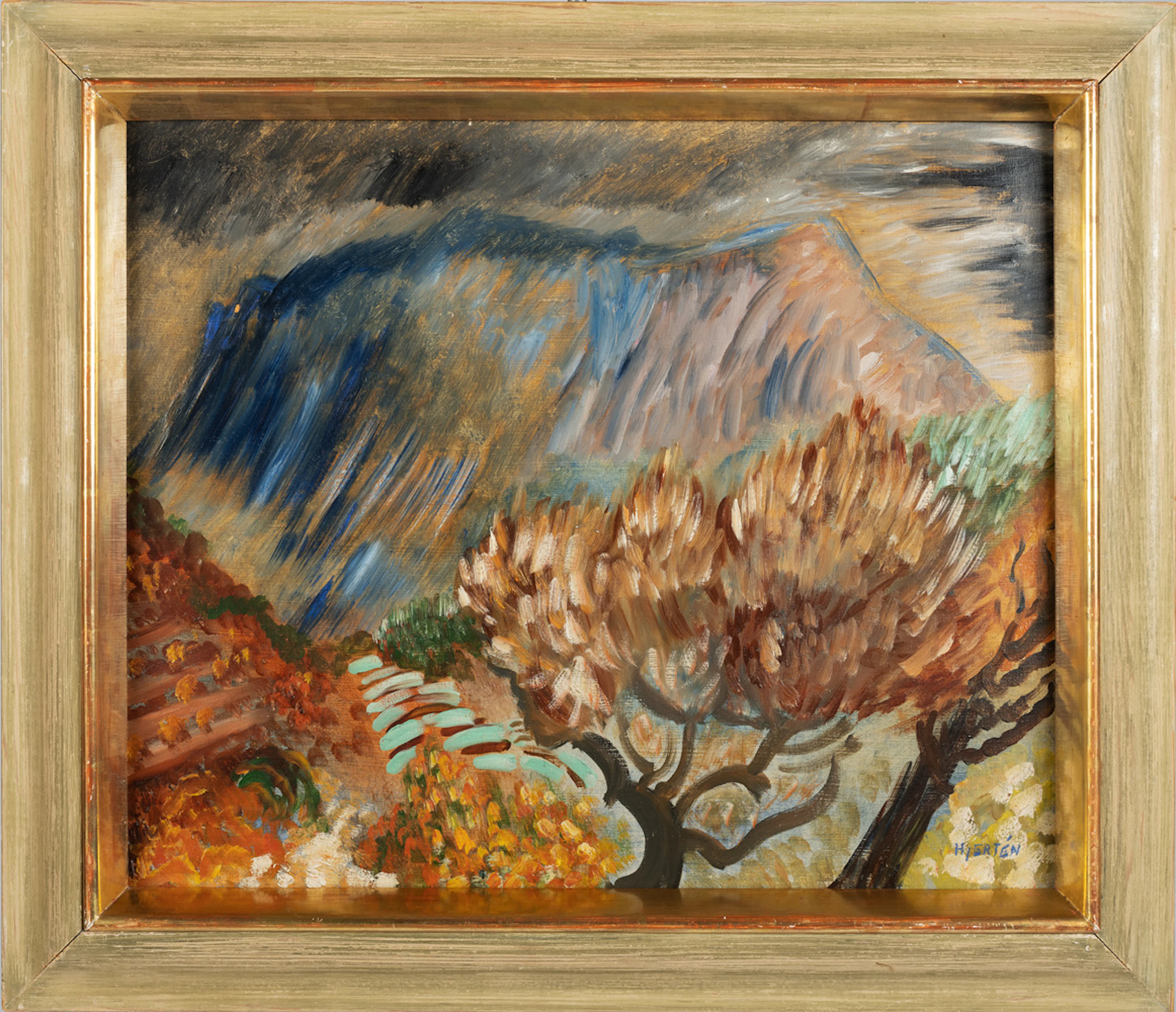 Sigrid Hjertén, (1885-1948), Sydfranskt landskap