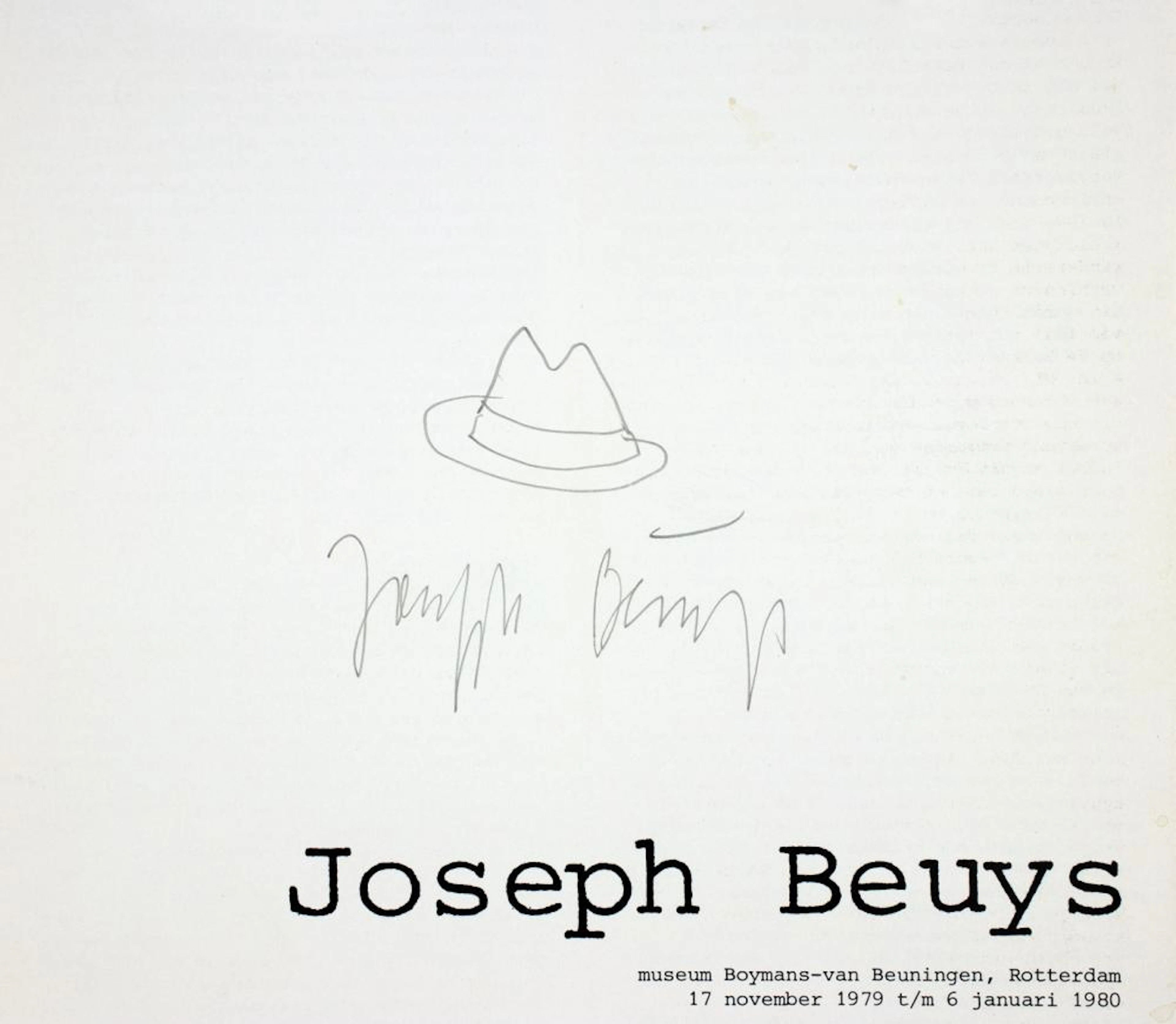 Joseph Beuys. Hut.