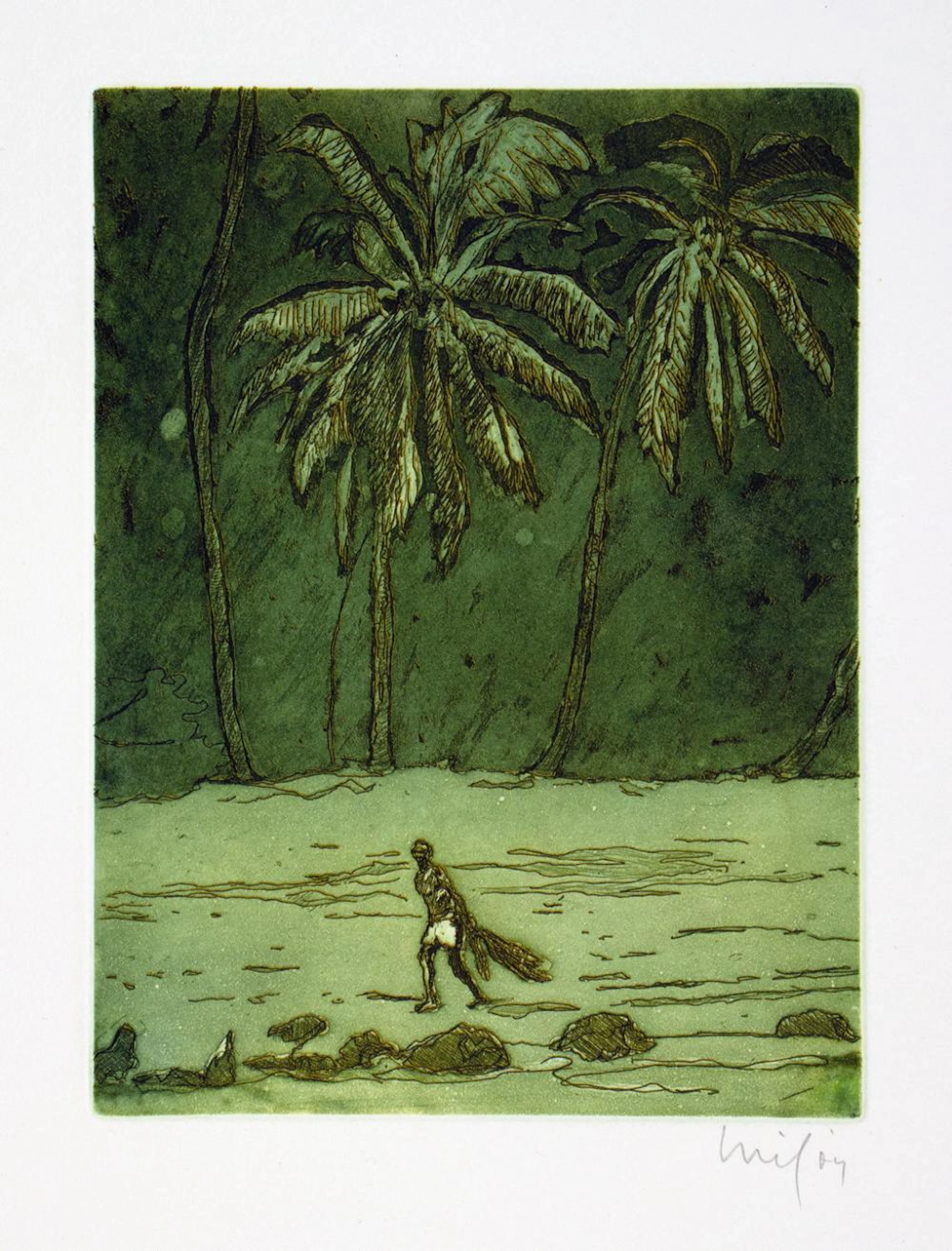 PETER DOIG. BLACK PALMS.
