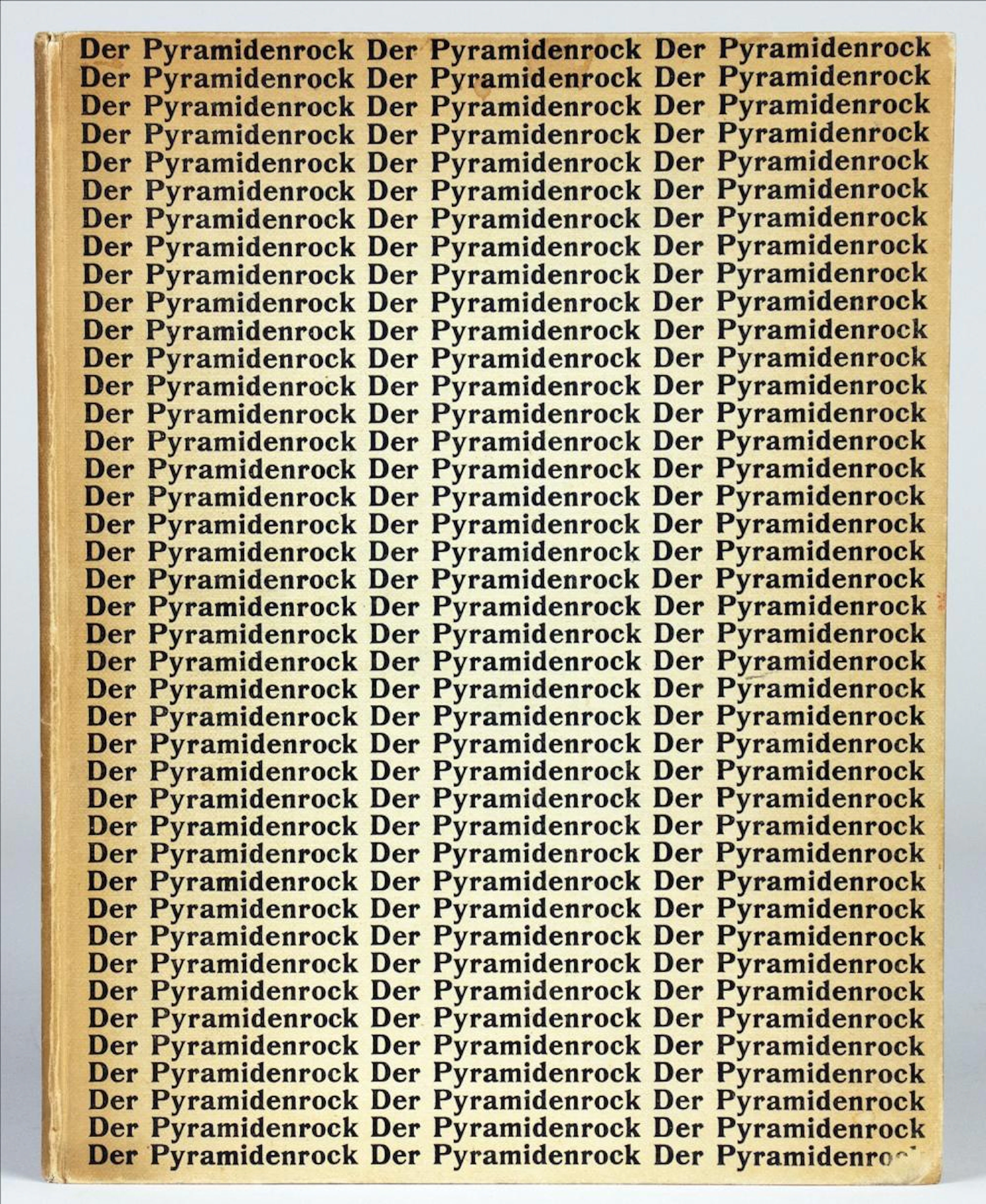 Hans Arp. Der Pyramidenrock.