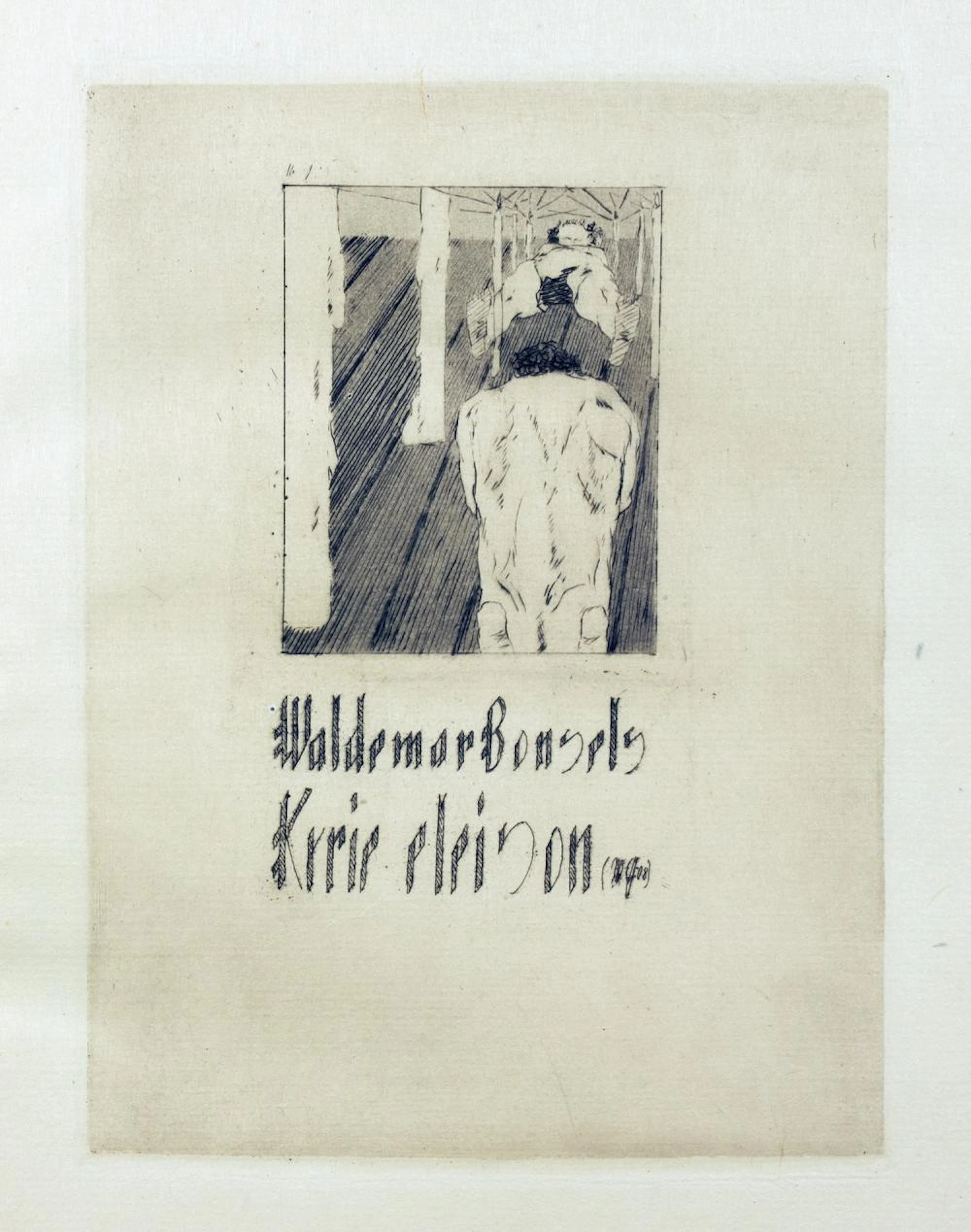 Willi Geiger - Waldemar Bonsels. Kyrie eleiso