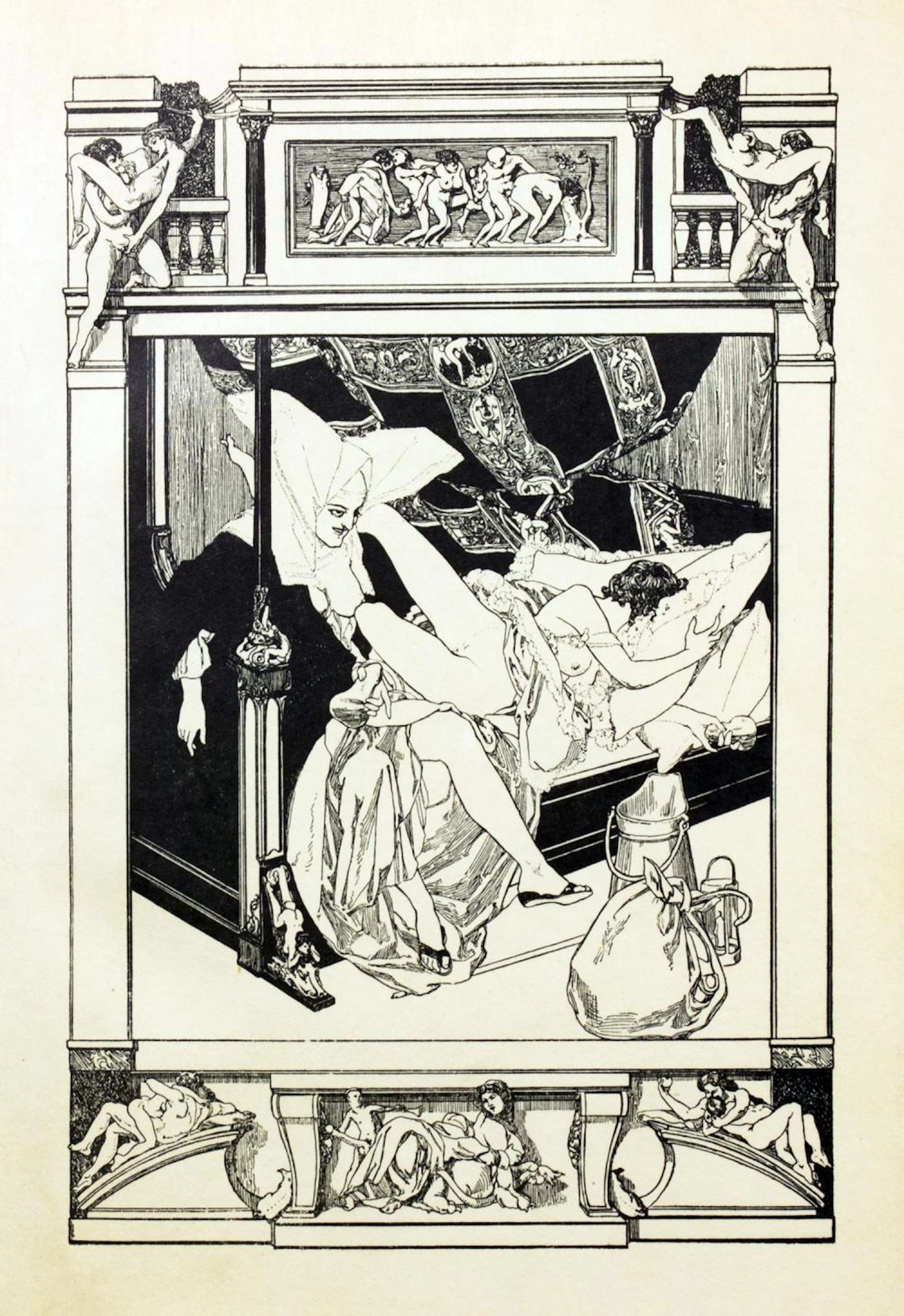 Franz von Bayros - Geschichten aus Aretino.