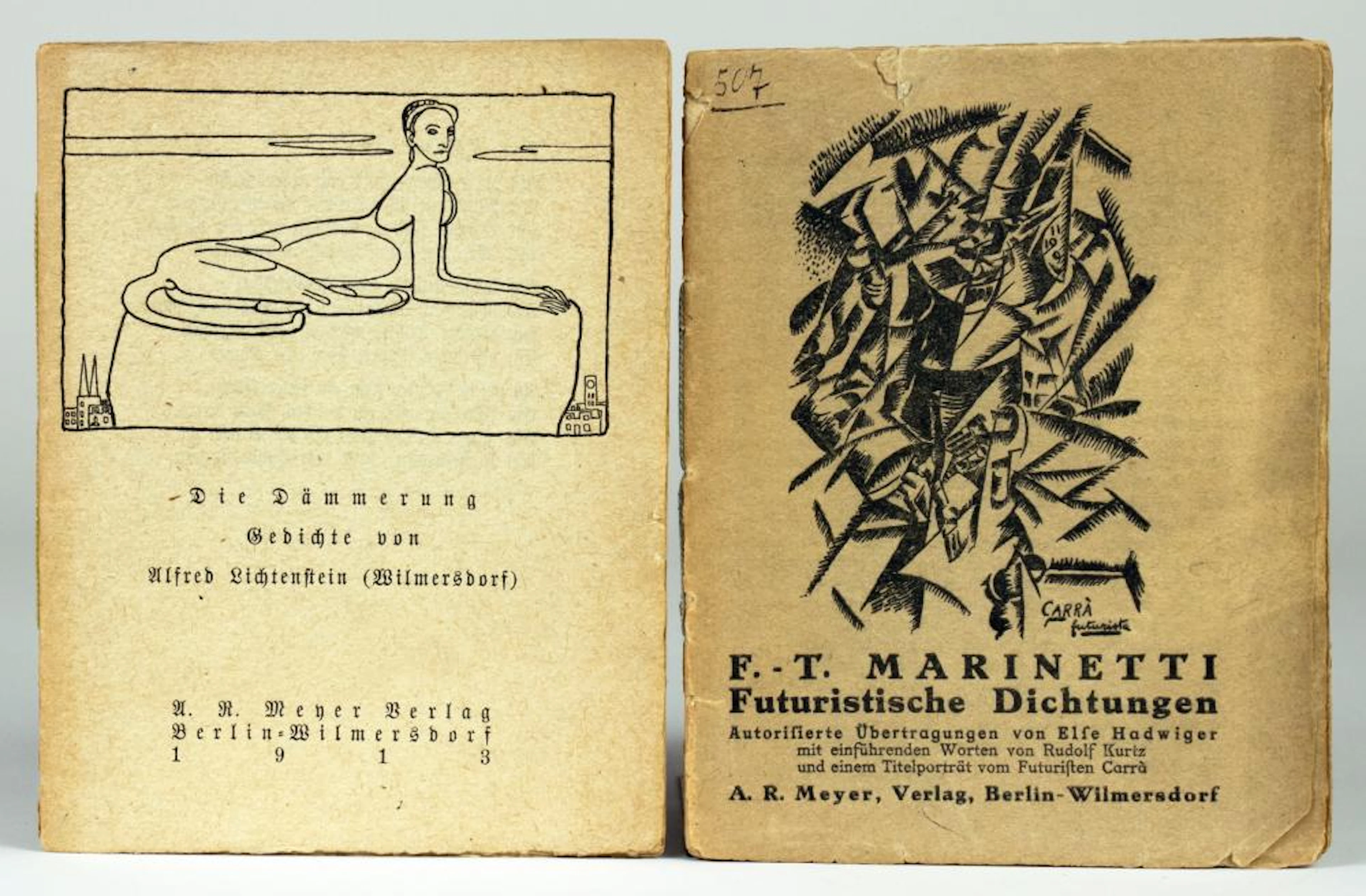 F.-T. Marinetti. Futuristische Dichtungen.