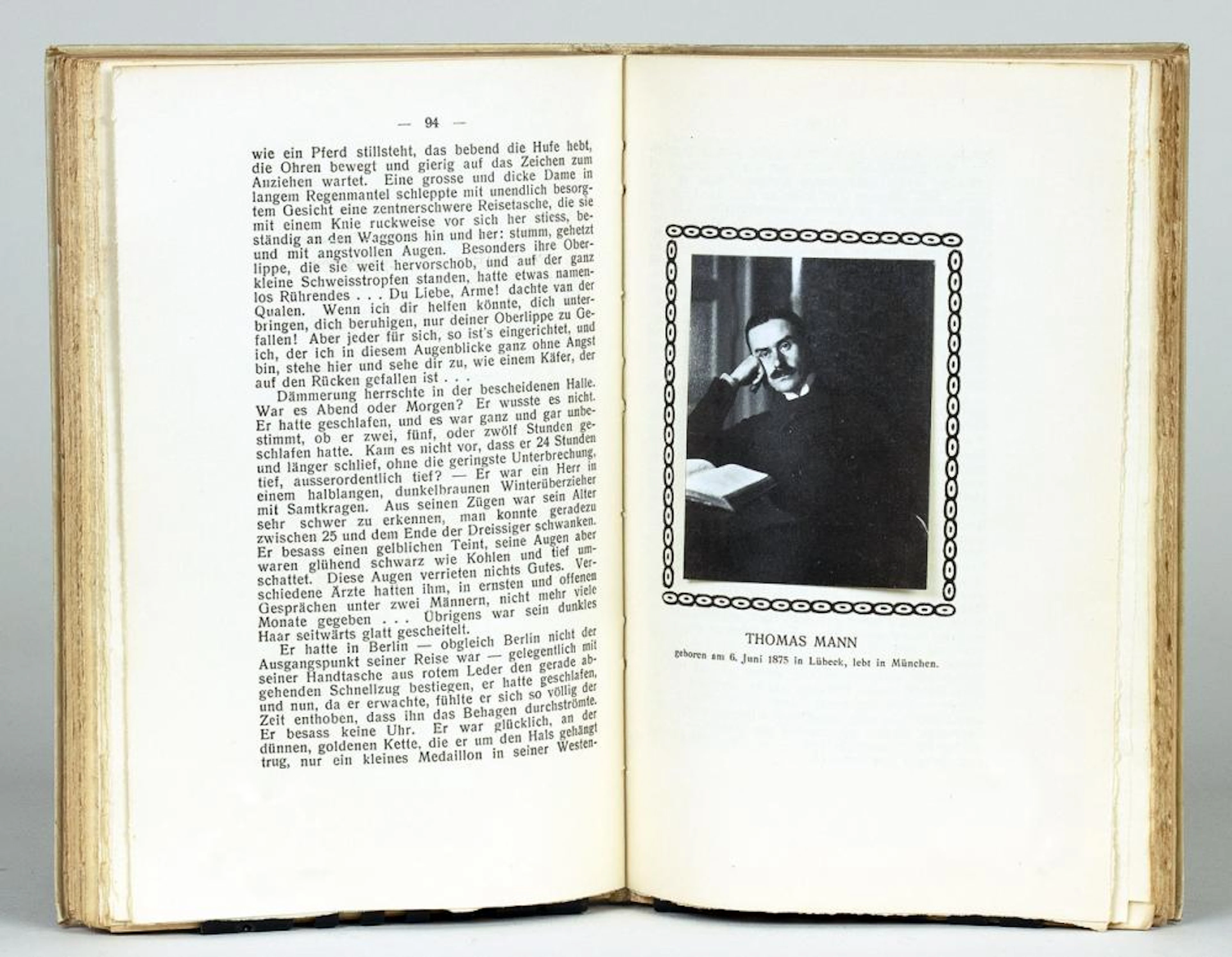 THOMAS MANN. DER KLEIDERSCHRANK.