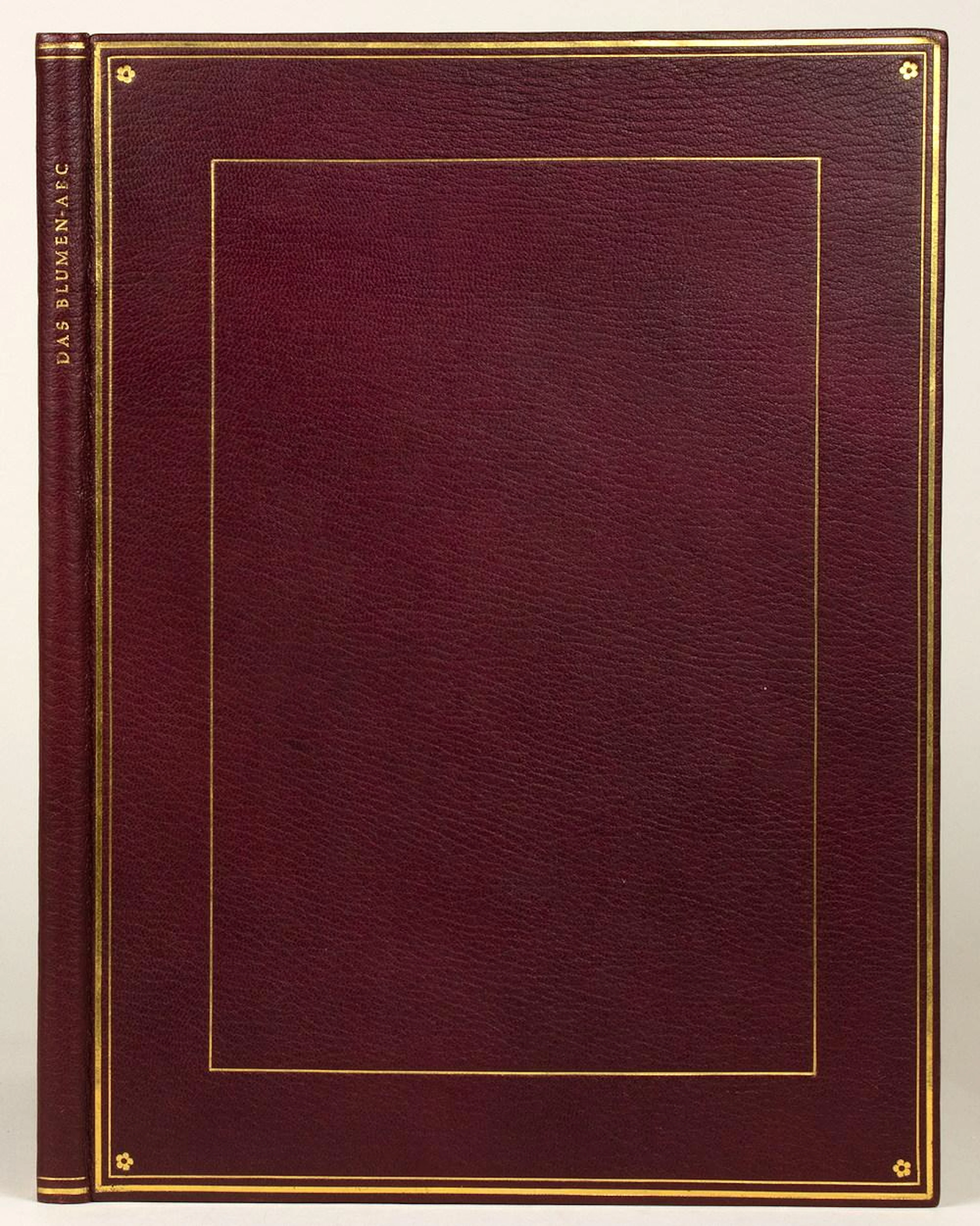 Hermann Zapf und August Rosenberger. Das Blumen ABC.