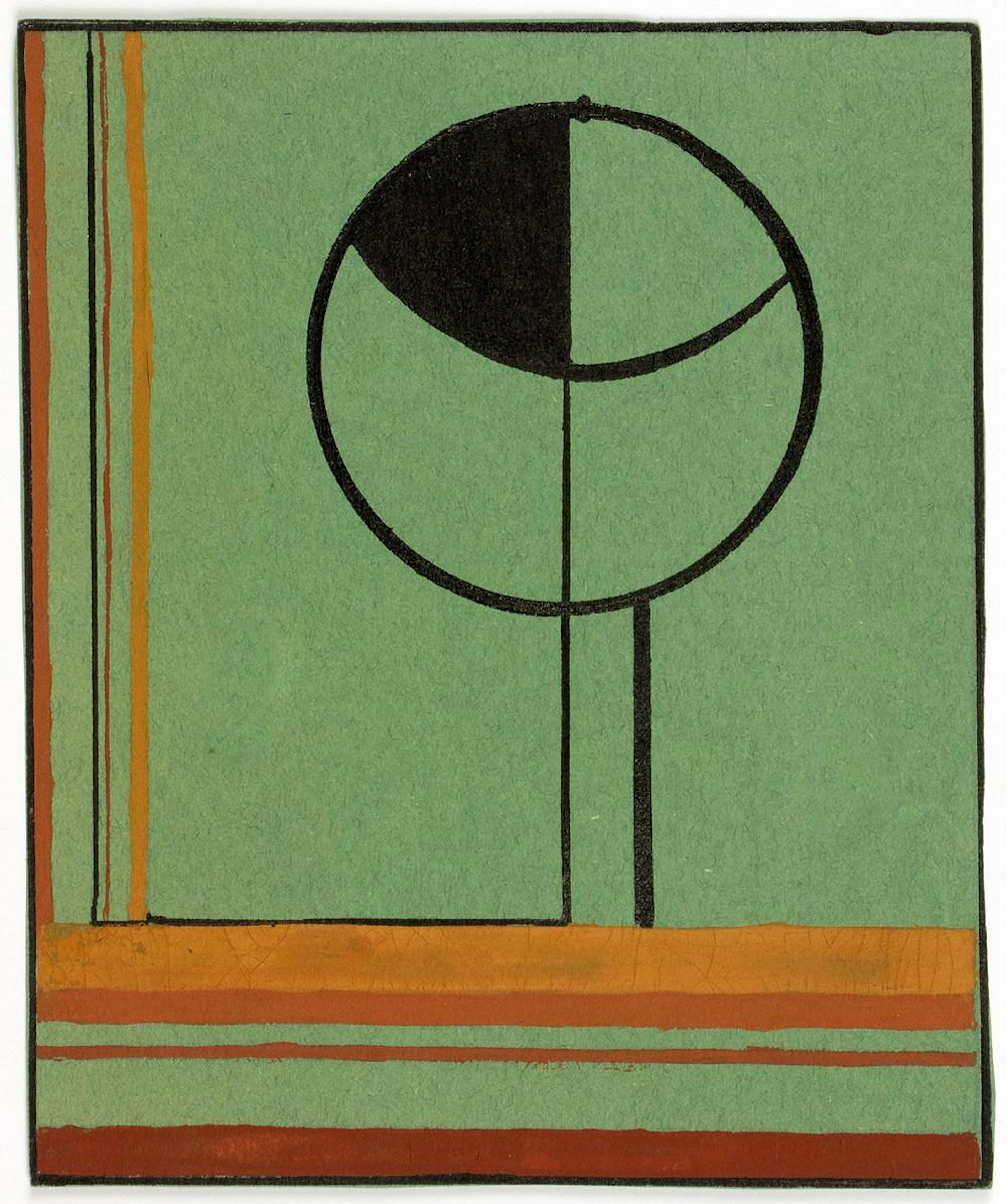 Jan Tschichold. Geometrische Komposition.