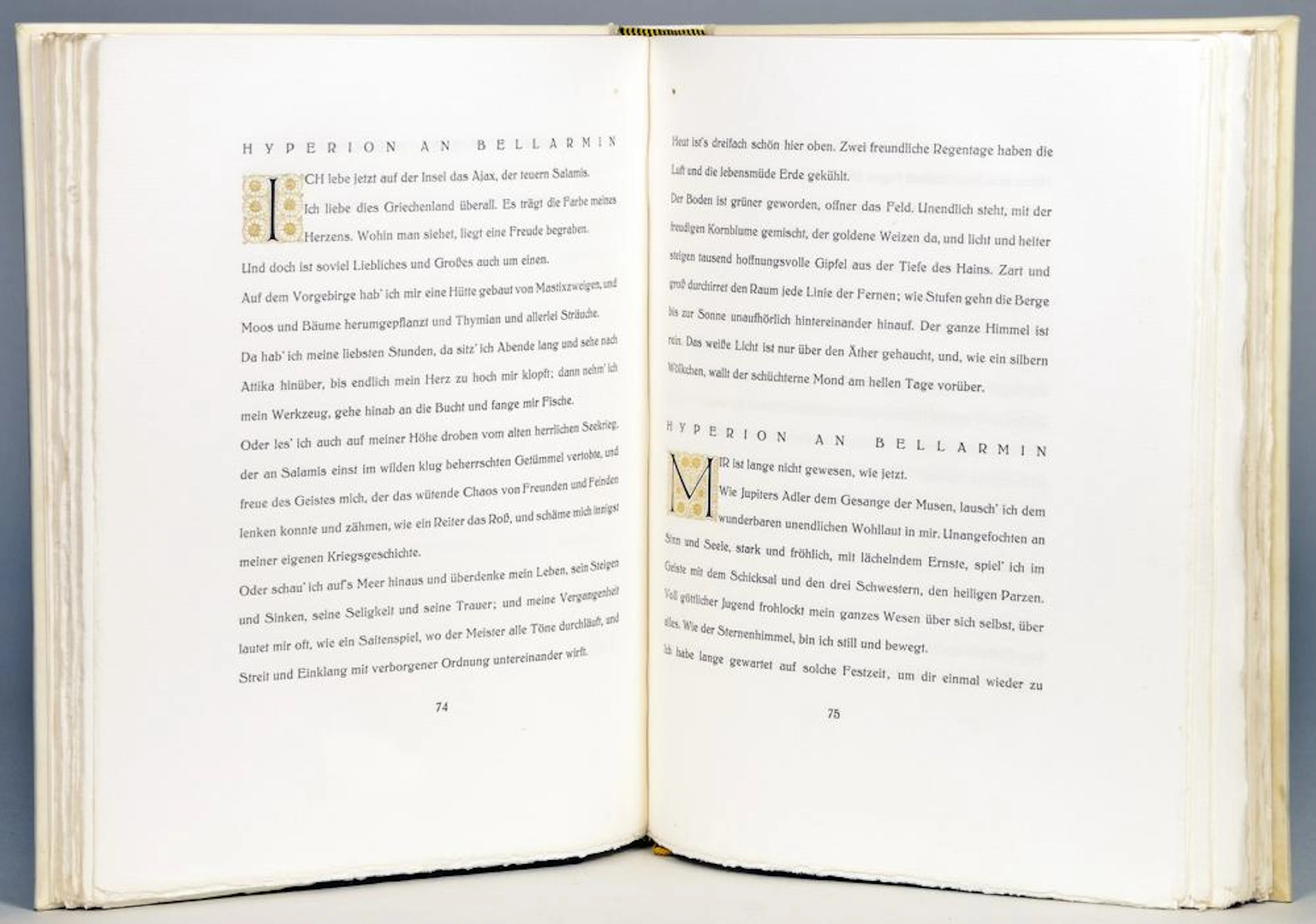Ernst Ludwig-Presse - Friedrich Hölderlin. Hyperio
