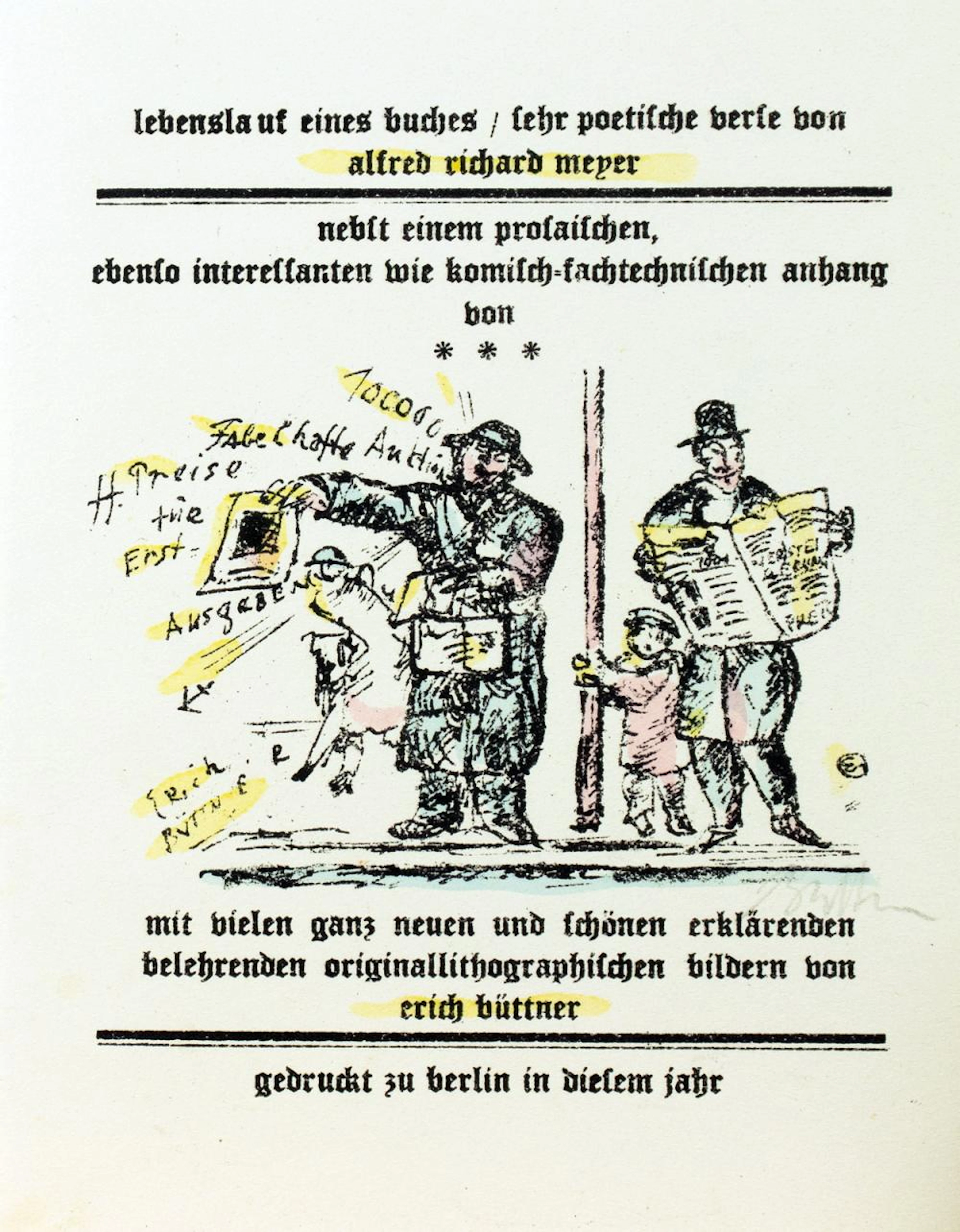 Alfred Richard Meyer. Lebenslauf eines Buches.