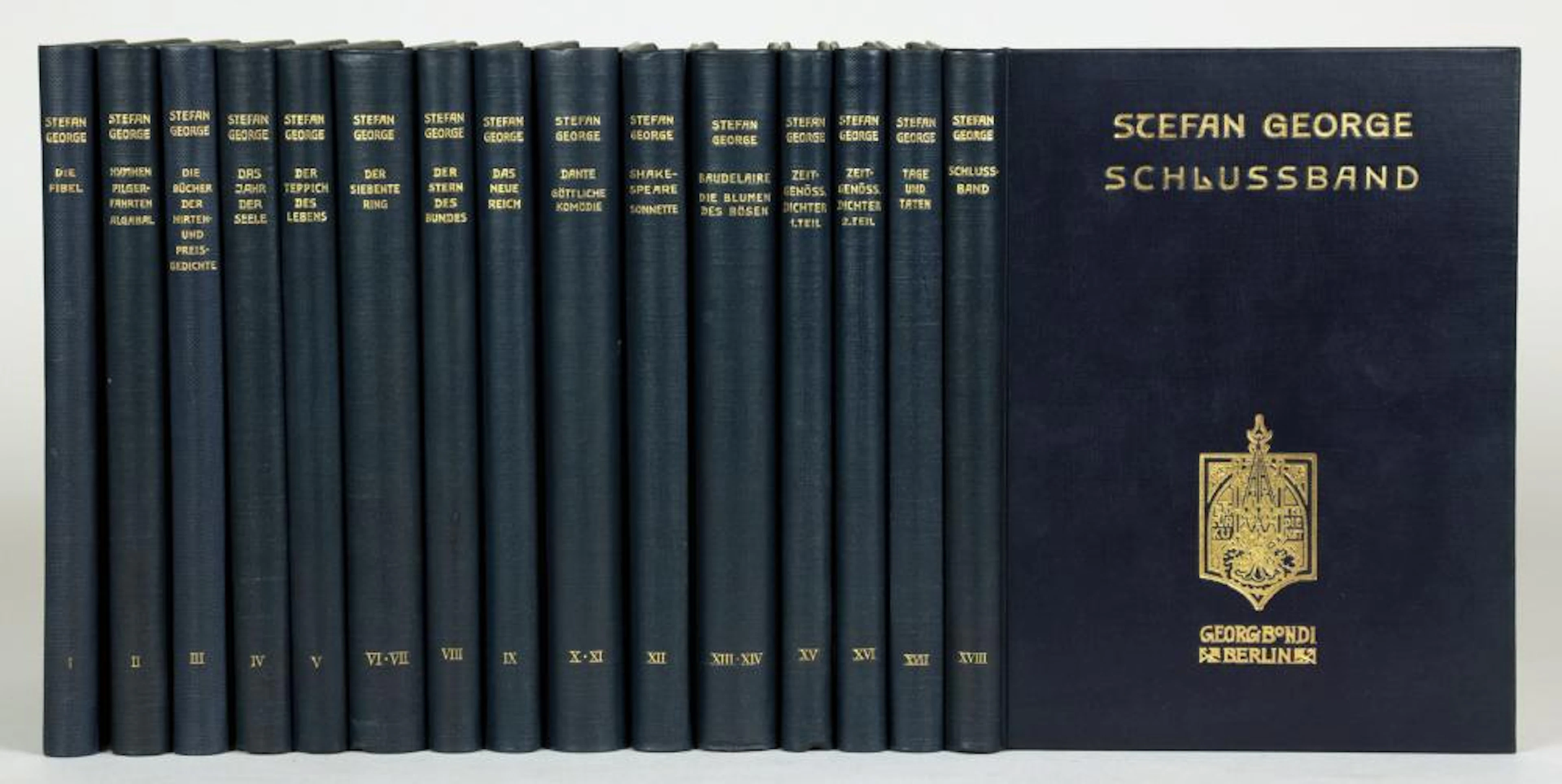 Stefan George. Gesamt-Ausgabe der Werke