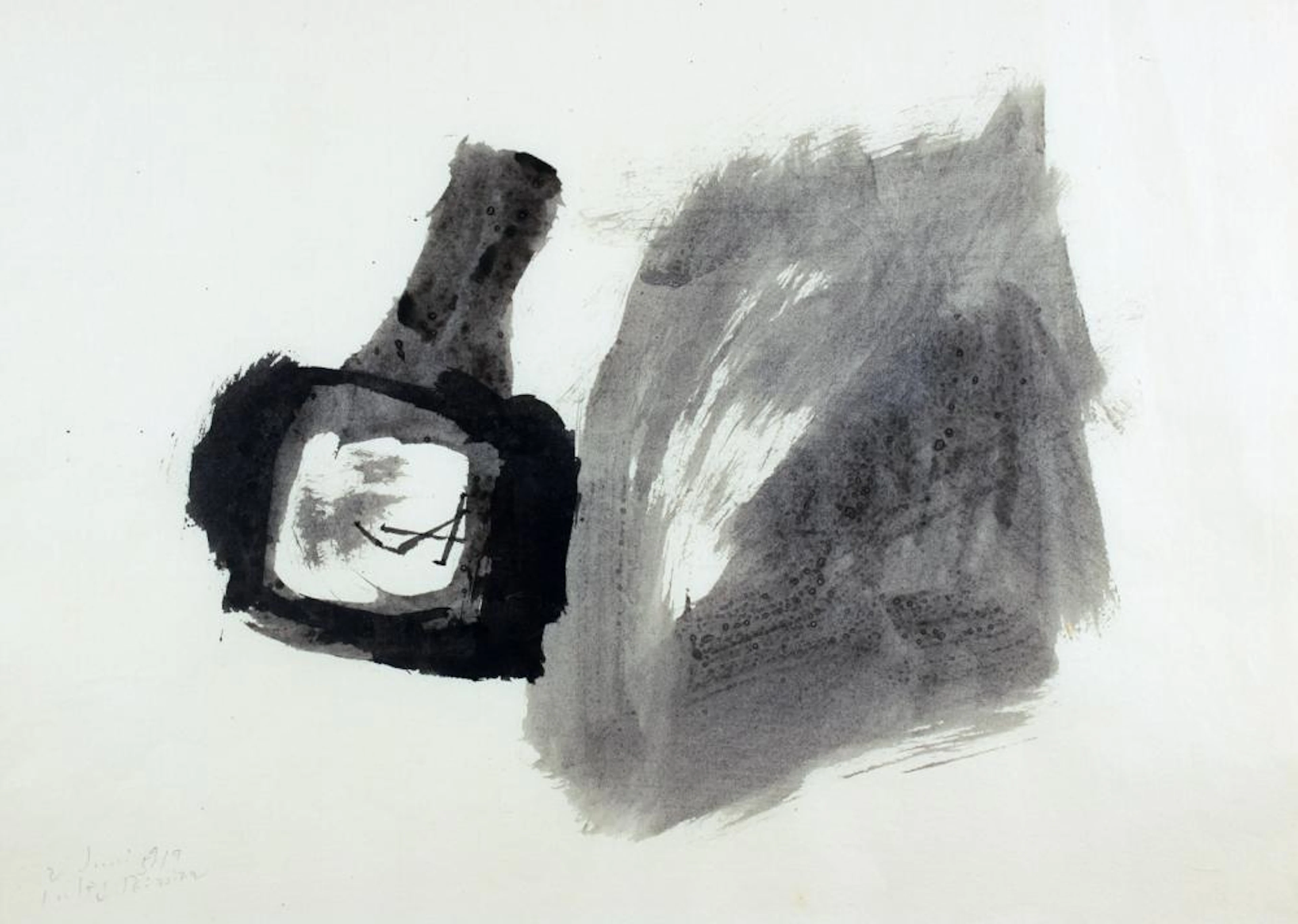 Julius Bissier. 2. Juni 1959 / 9.