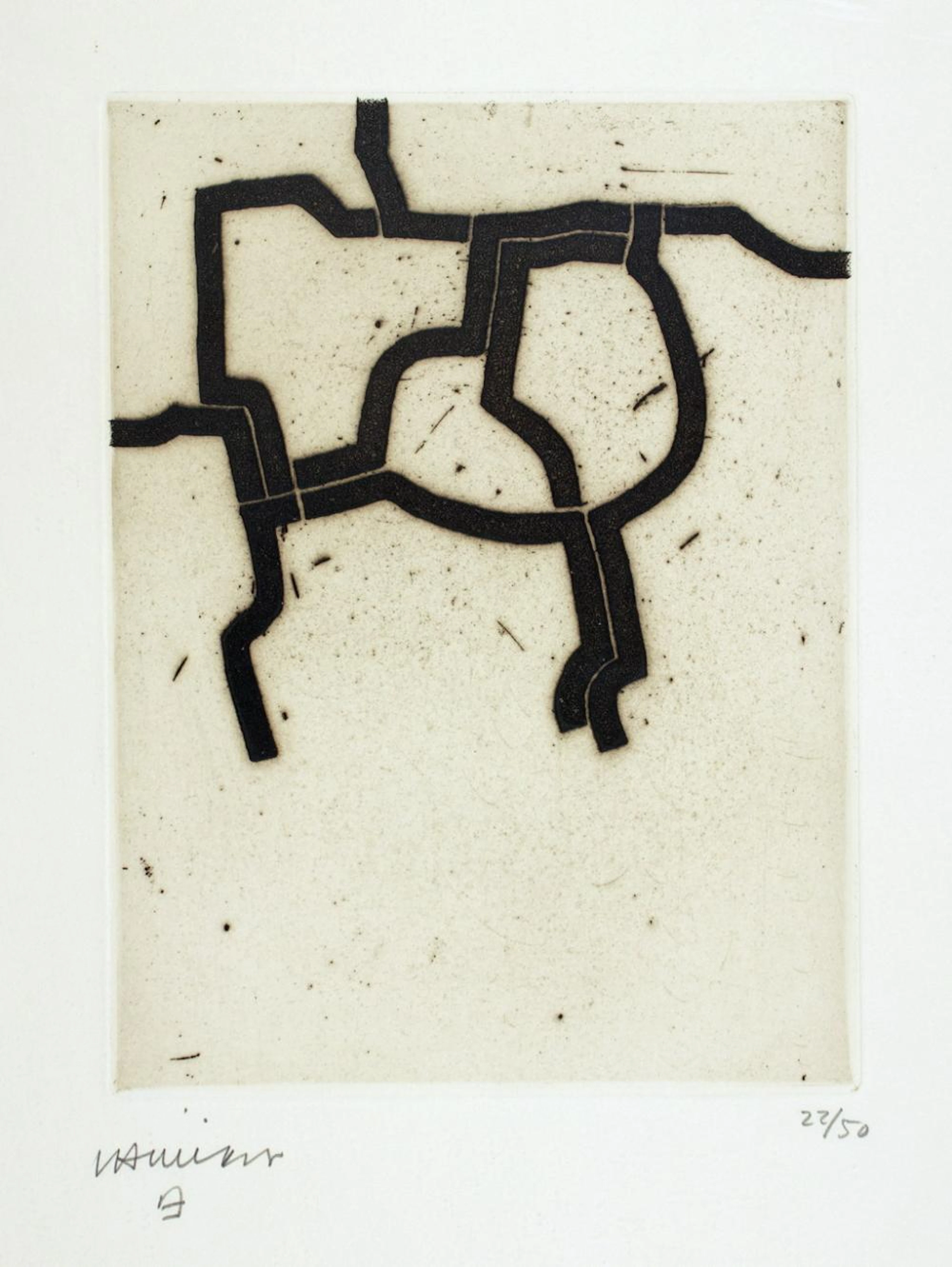 Eduardo Chillida. Kate 1. Cadena.