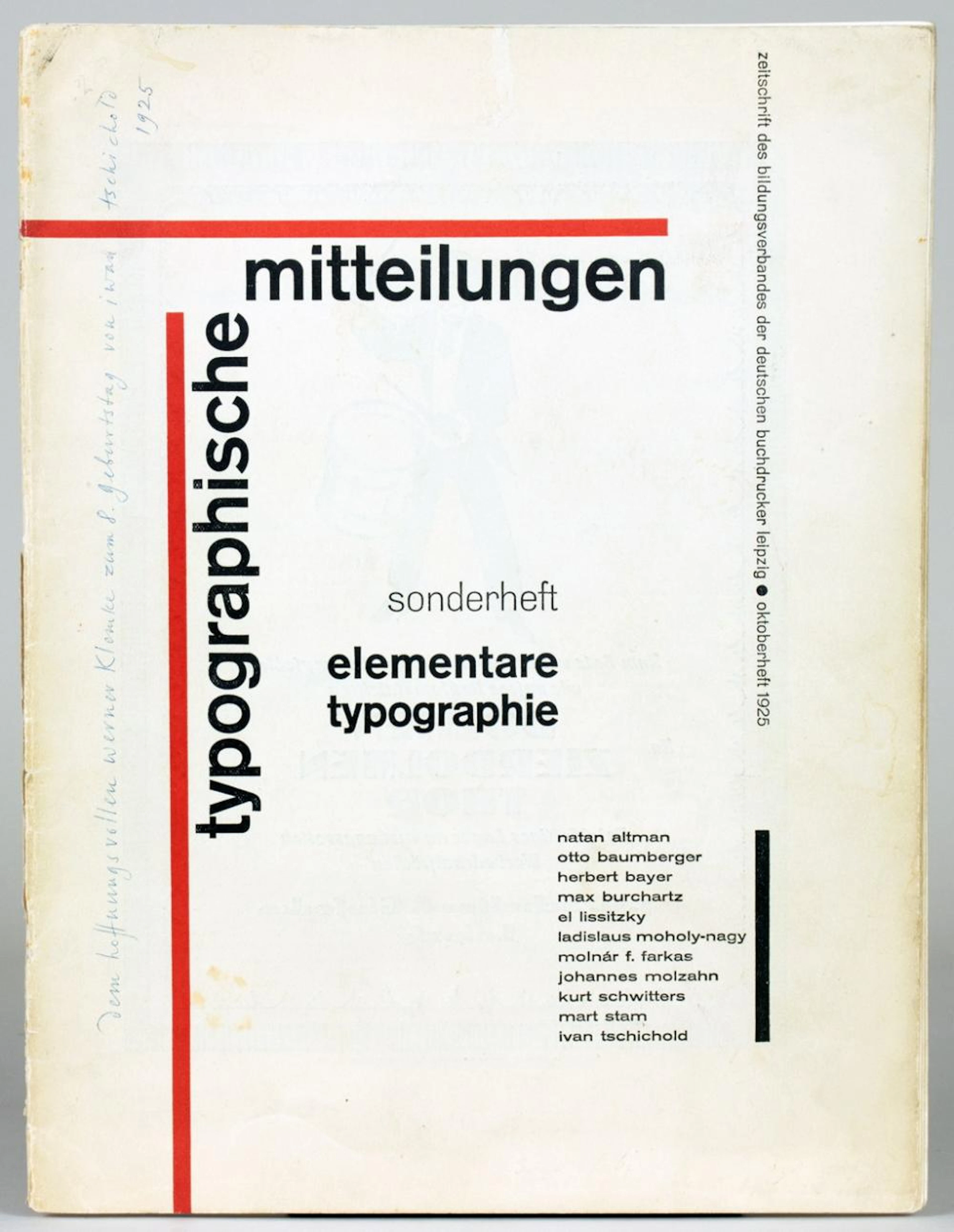 elementare typographie.