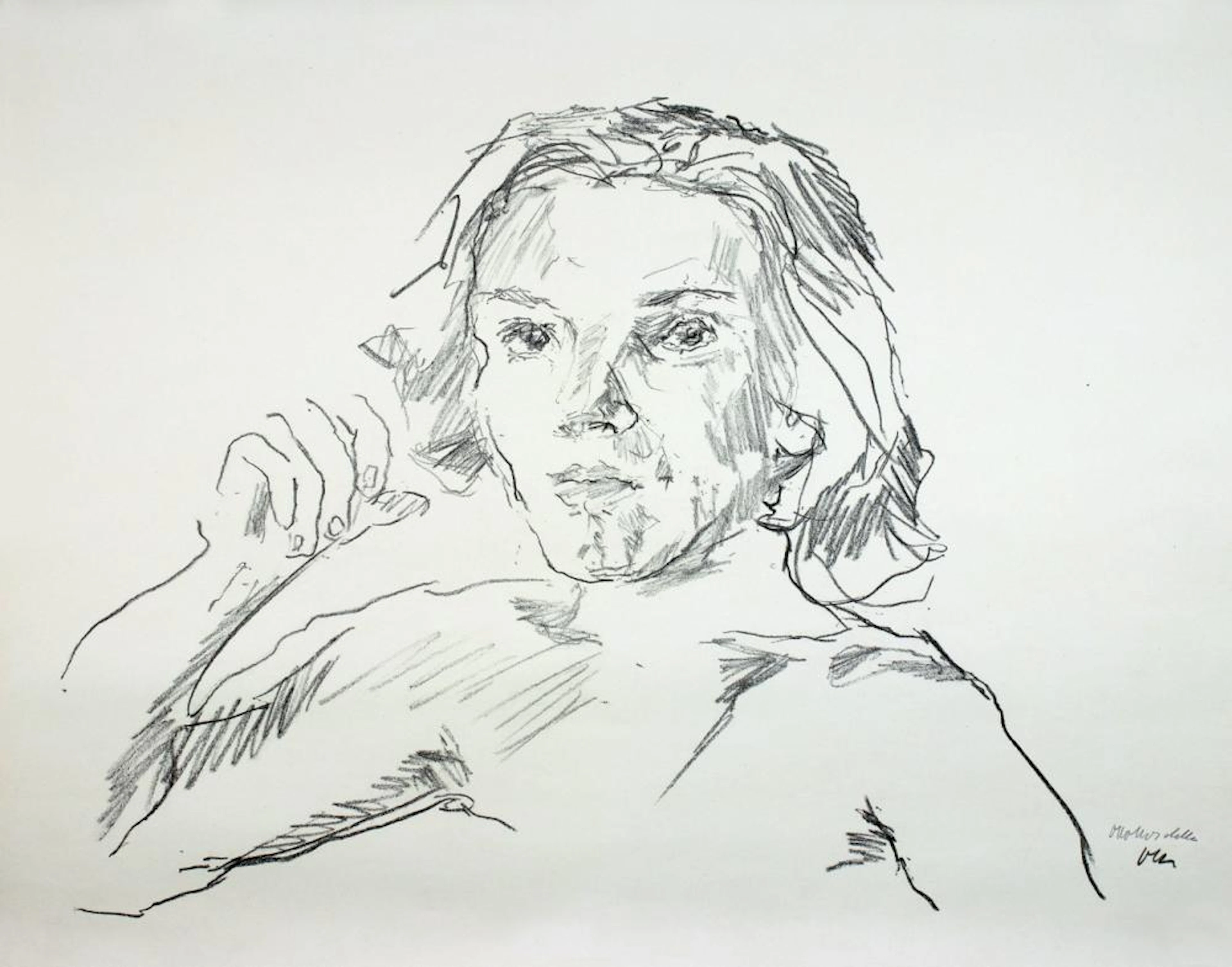 Oskar Kokoschka. Gitta.