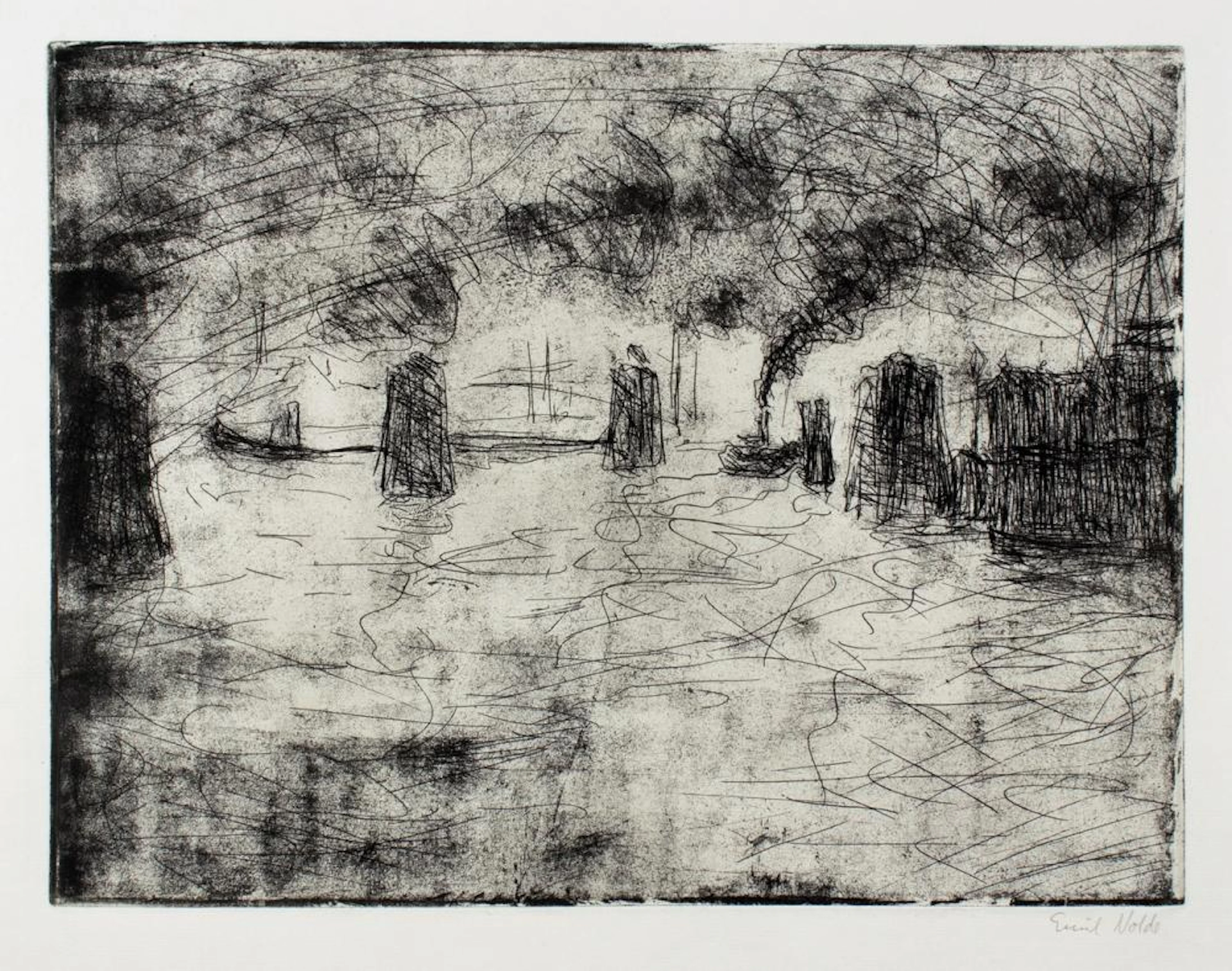 Emil Nolde. Hamburg: »Milde Stimmung«.