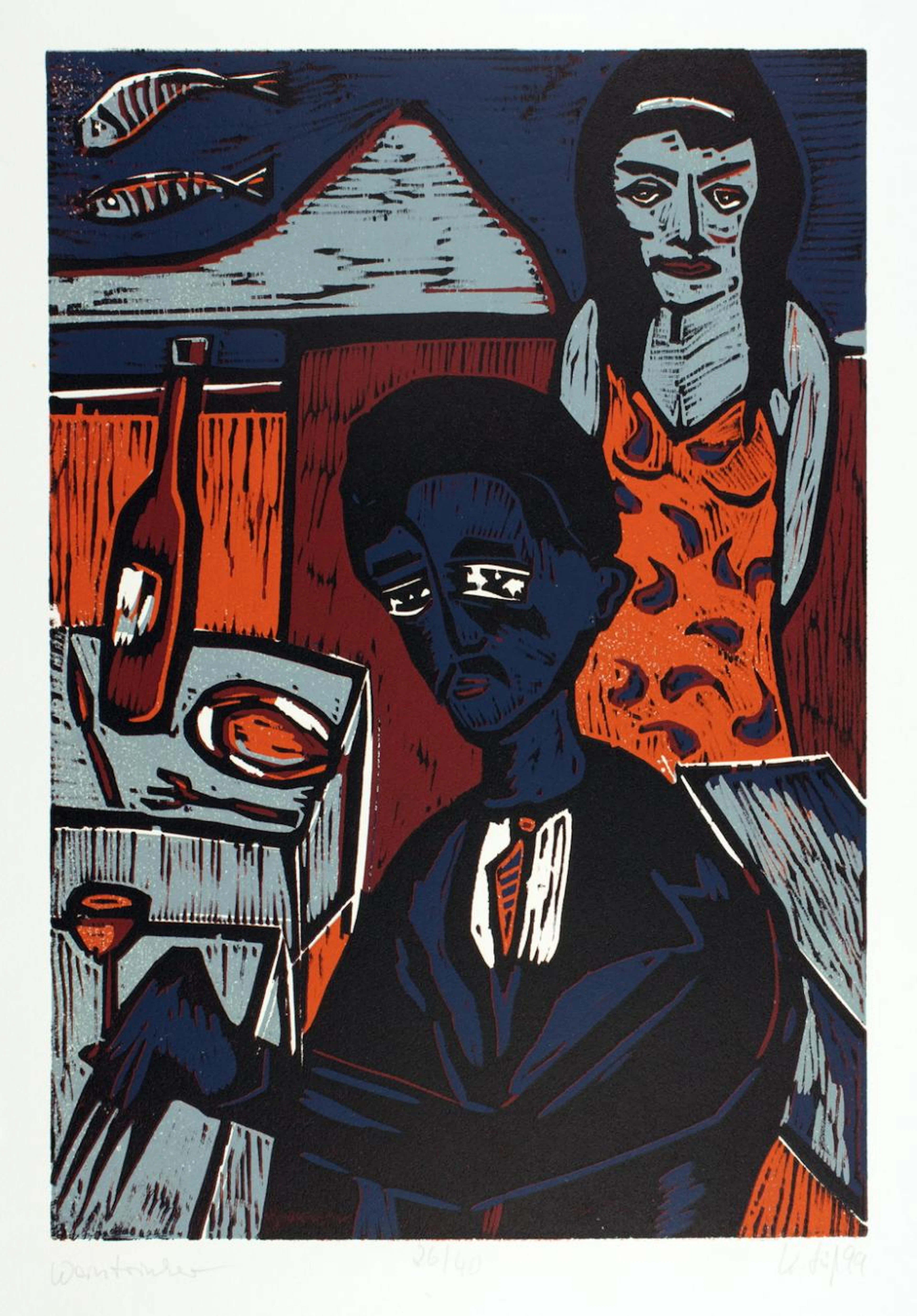 Hommage à Edvard Munch.
