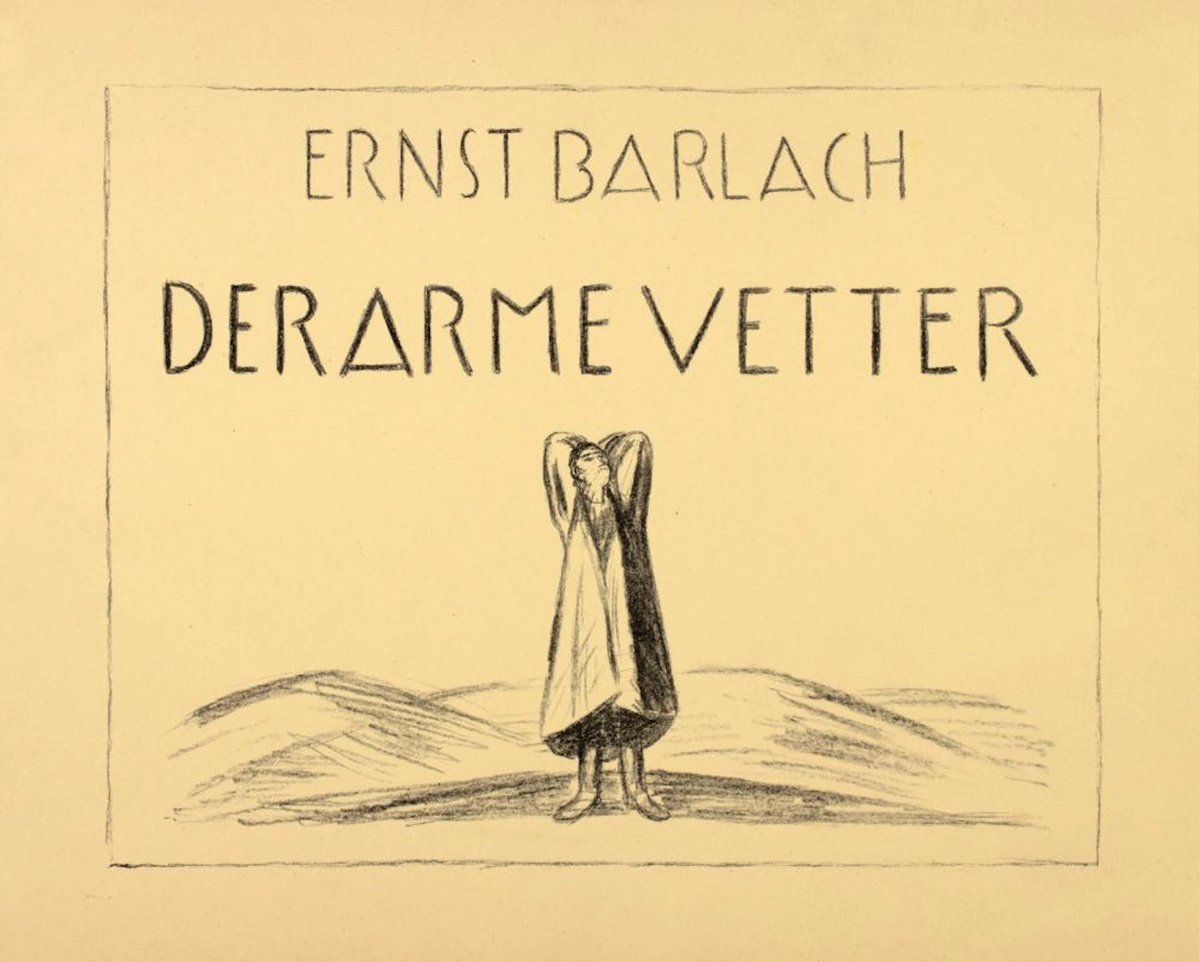Ernst Barlach. Der arme Vetter.