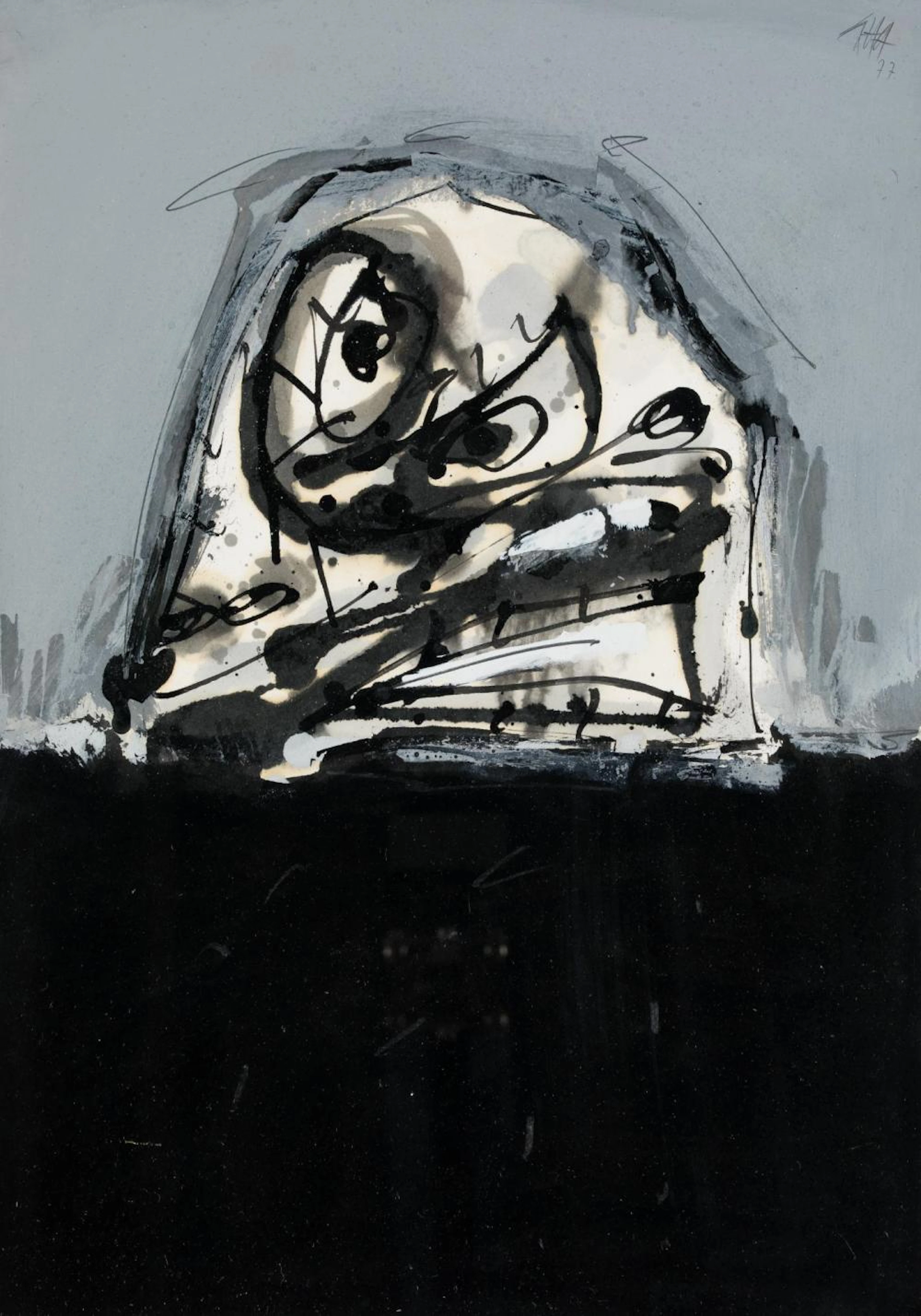ANTONIO SAURA Huesca (1930) / Cuenca (1998) "Goya's Dog", 1977
