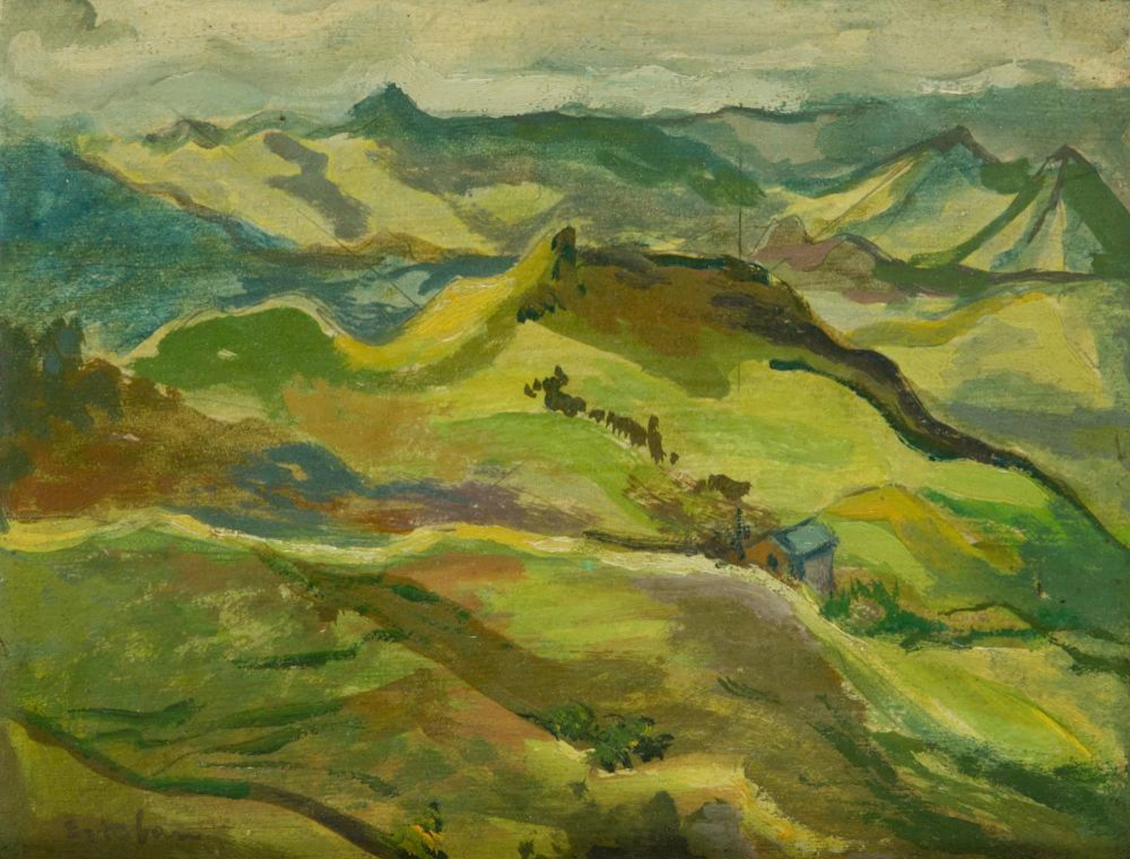 ESTEBAN VICENTE Turégano (Segovia) (1903) / Bridgehampton...