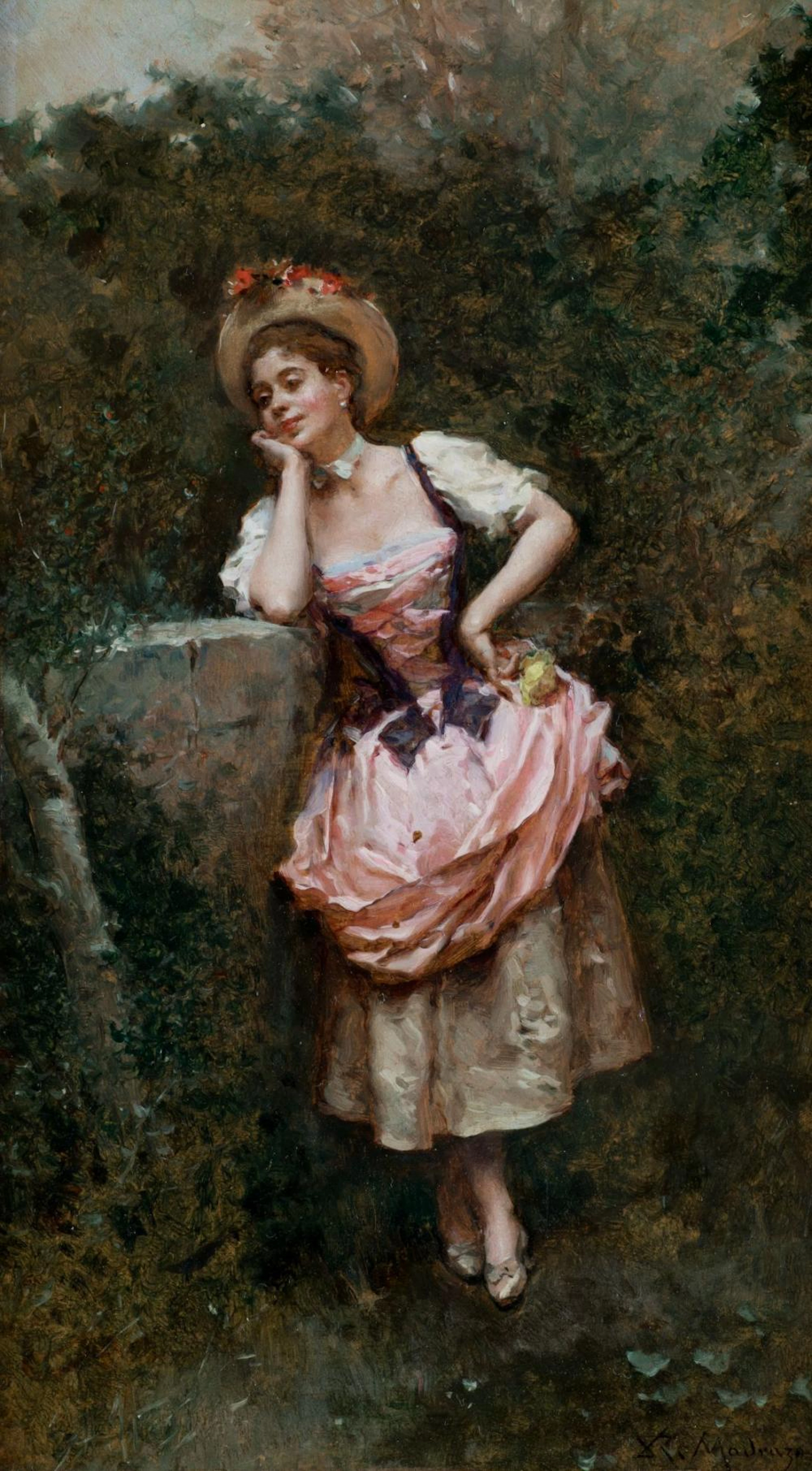 RAIMUNDO DE MADRAZO Y GARRETA Rome (1841) / Versailles...
