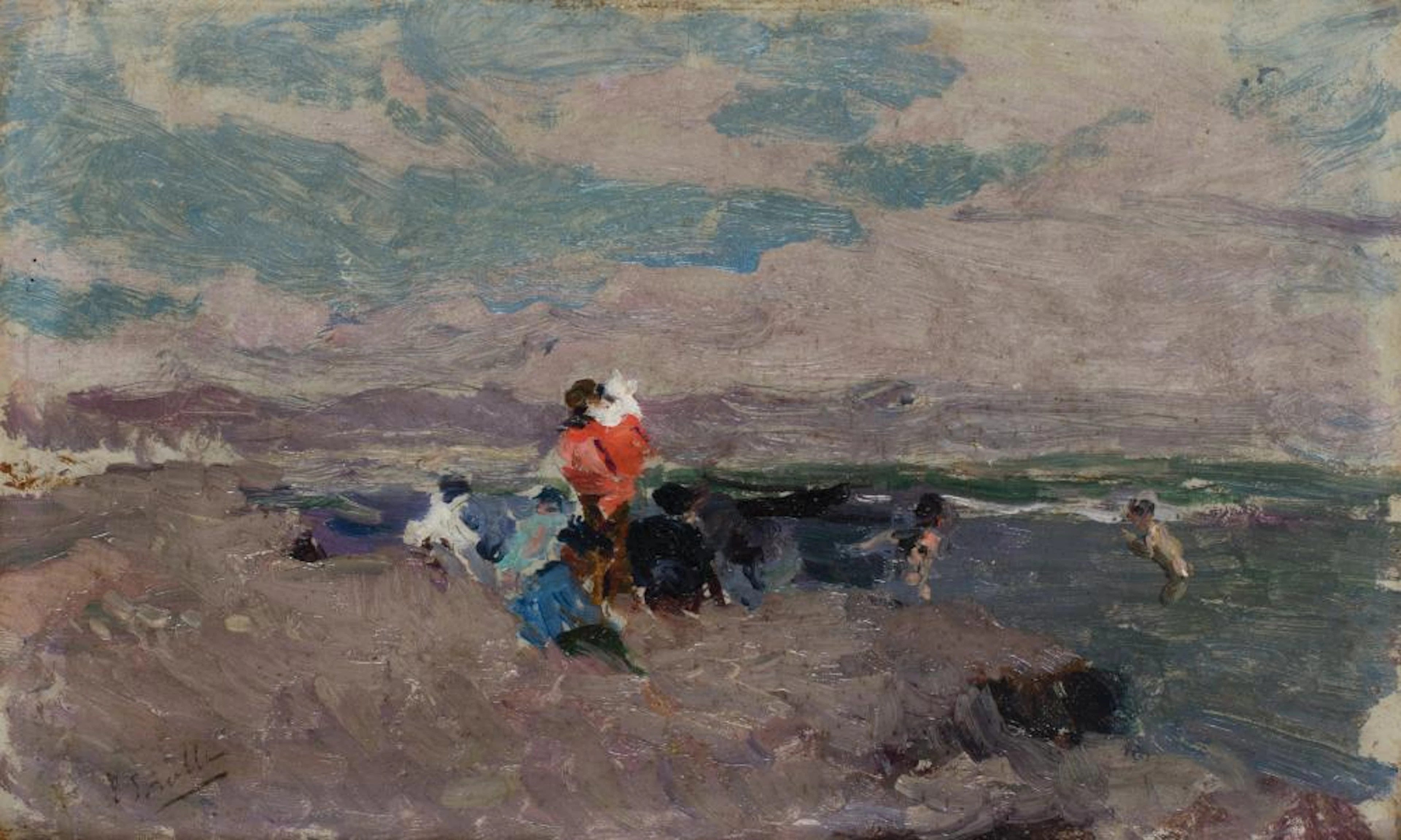 JOAQUÍN SOROLLA Y BASTIDA Valencia (1863) / Cercedilla