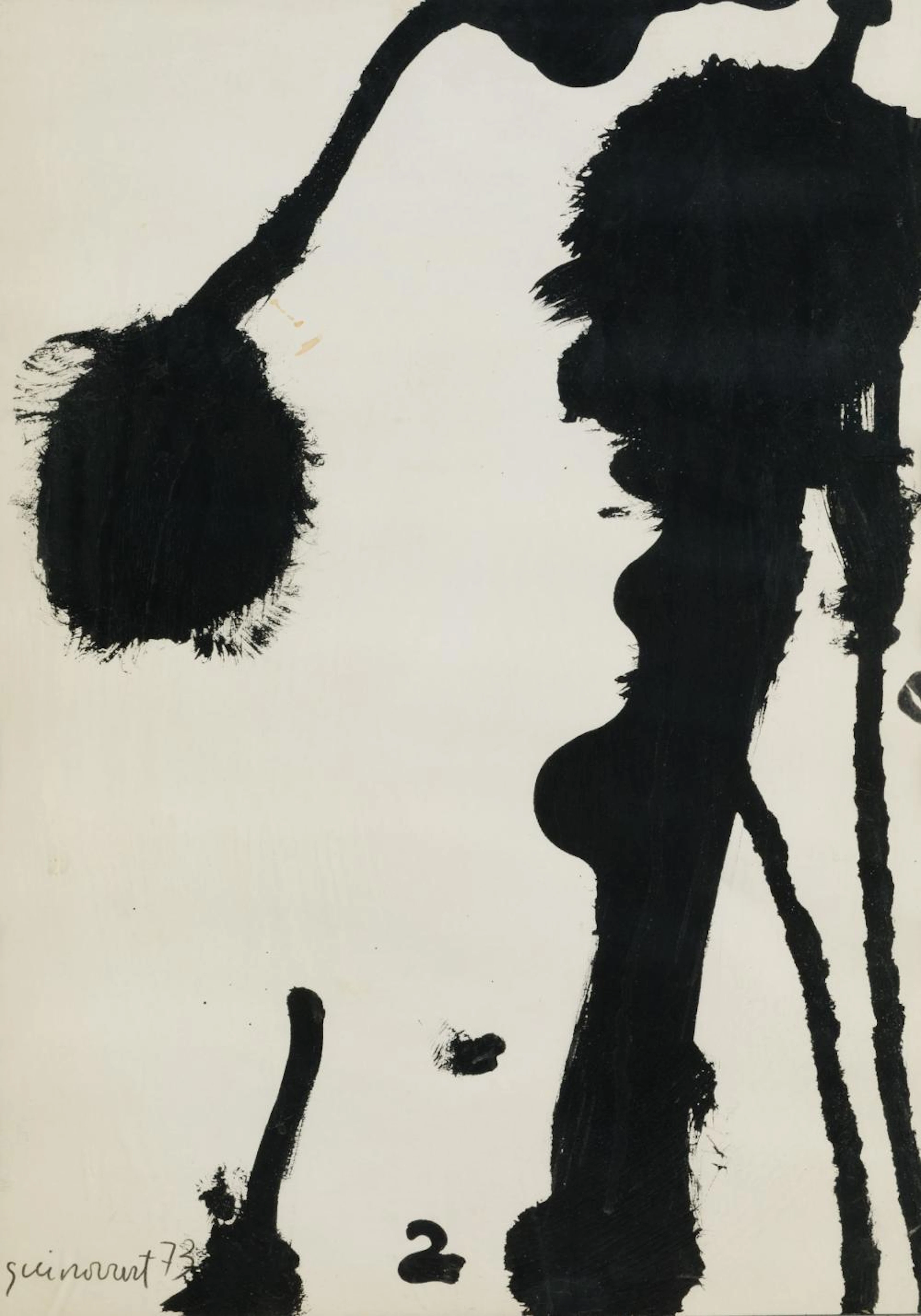 JOSEP GUINOVART Barcelona (1927 / 2007) "Untitled", 1973