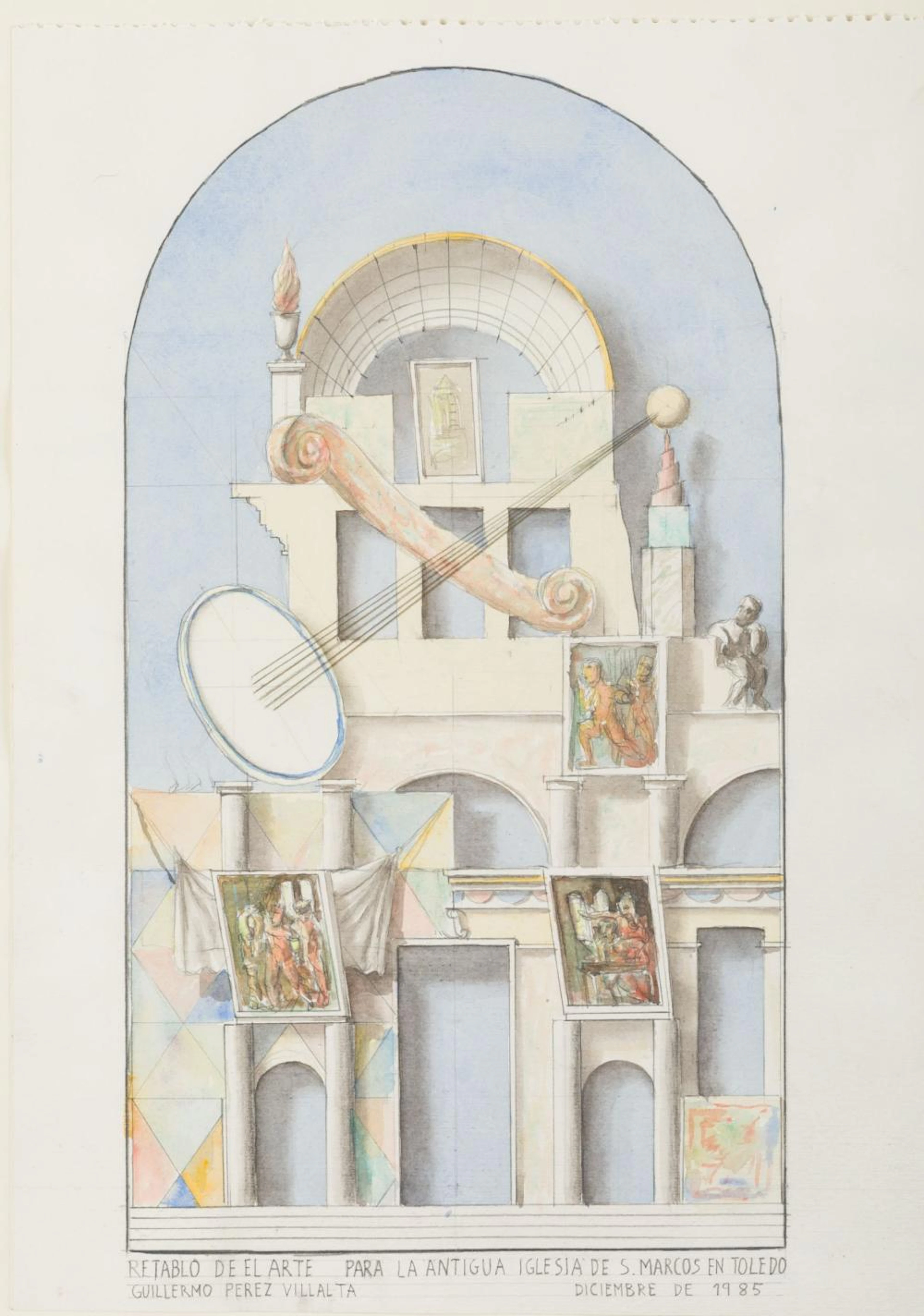 GUILLERMO PÉREZ VILLALTA Tarifa (Cádiz) (1948) "Project...