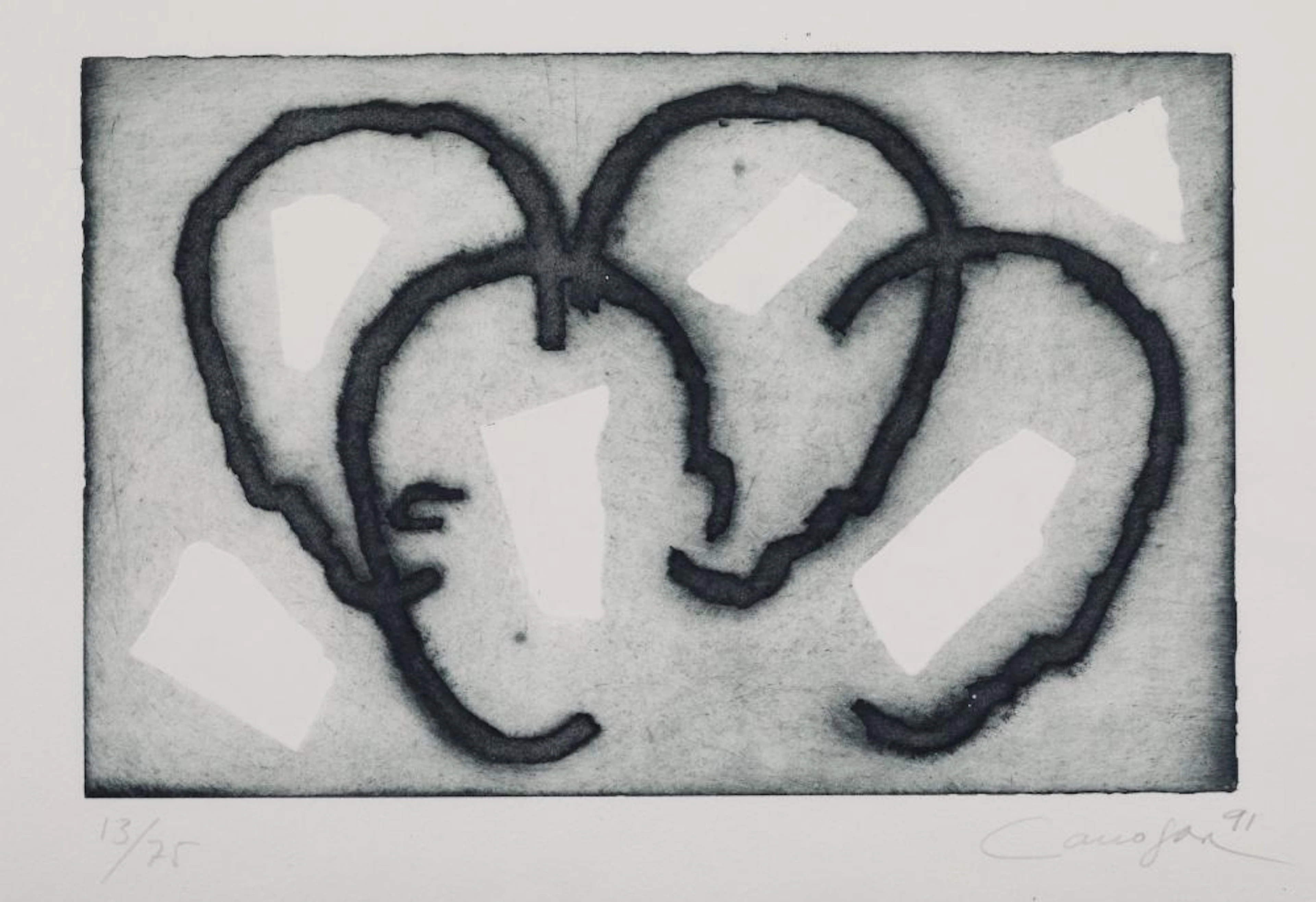 RAFAEL CANOGAR Toledo (1935) "Untitled", 1991