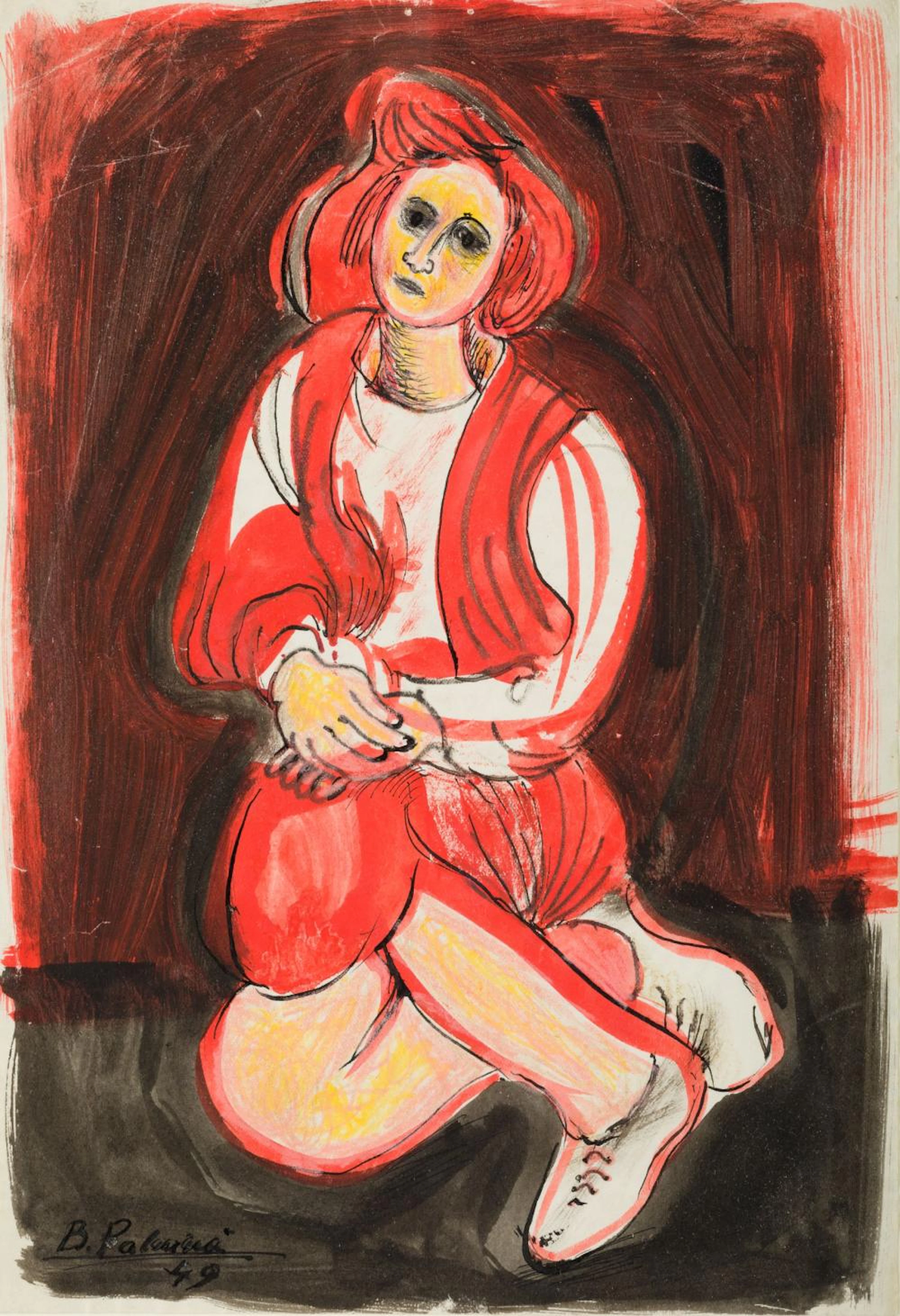 BENJAMÍN PALENCIA Barrax (Albacete) (1894) / Madrid (1980) "Young", 1949