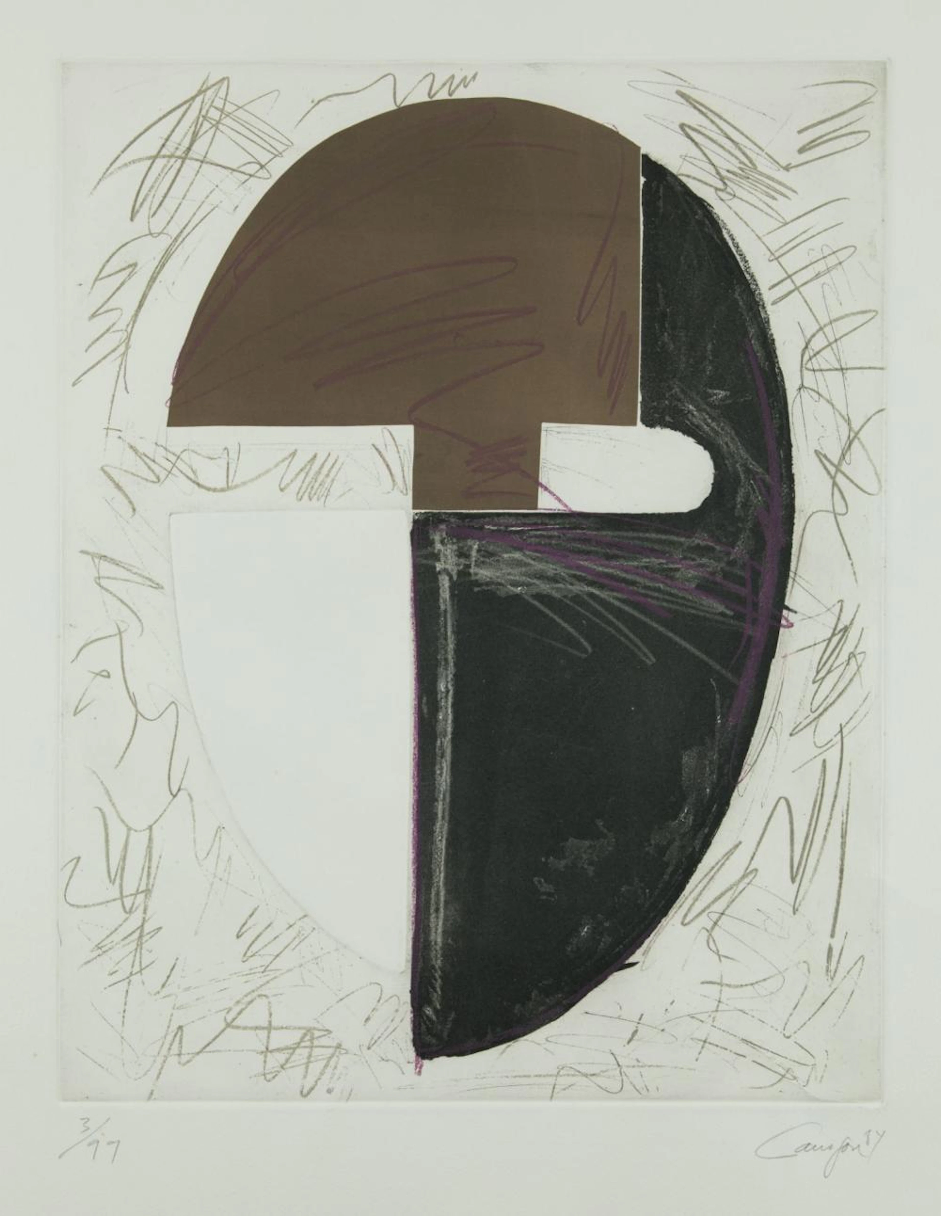 RAFAEL CANOGAR Toledo (1935) "Head nº1, Tribute to Julio Gonzalez", 1985