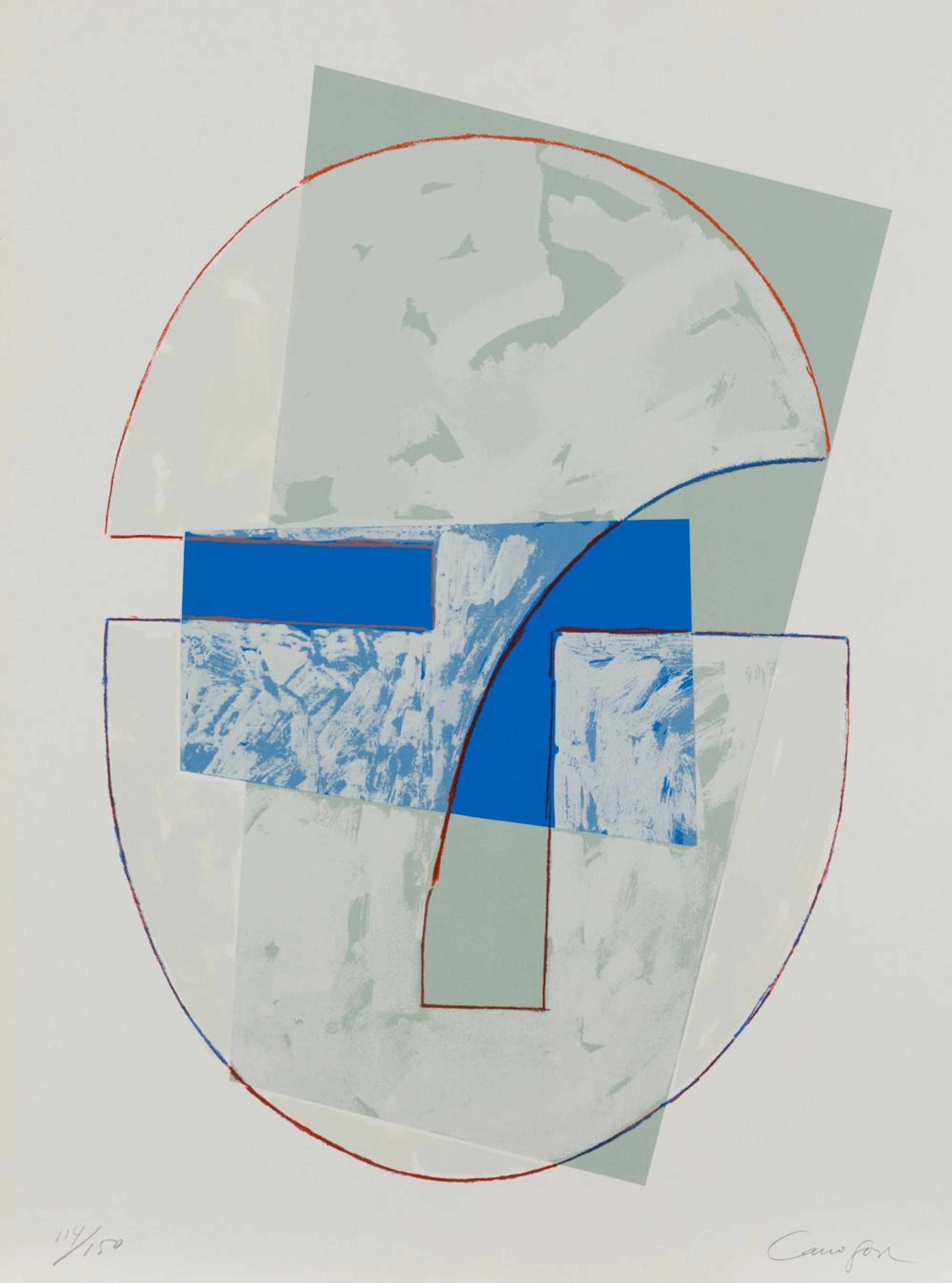 RAFAEL CANOGAR Toledo (1935) "Head", 1984