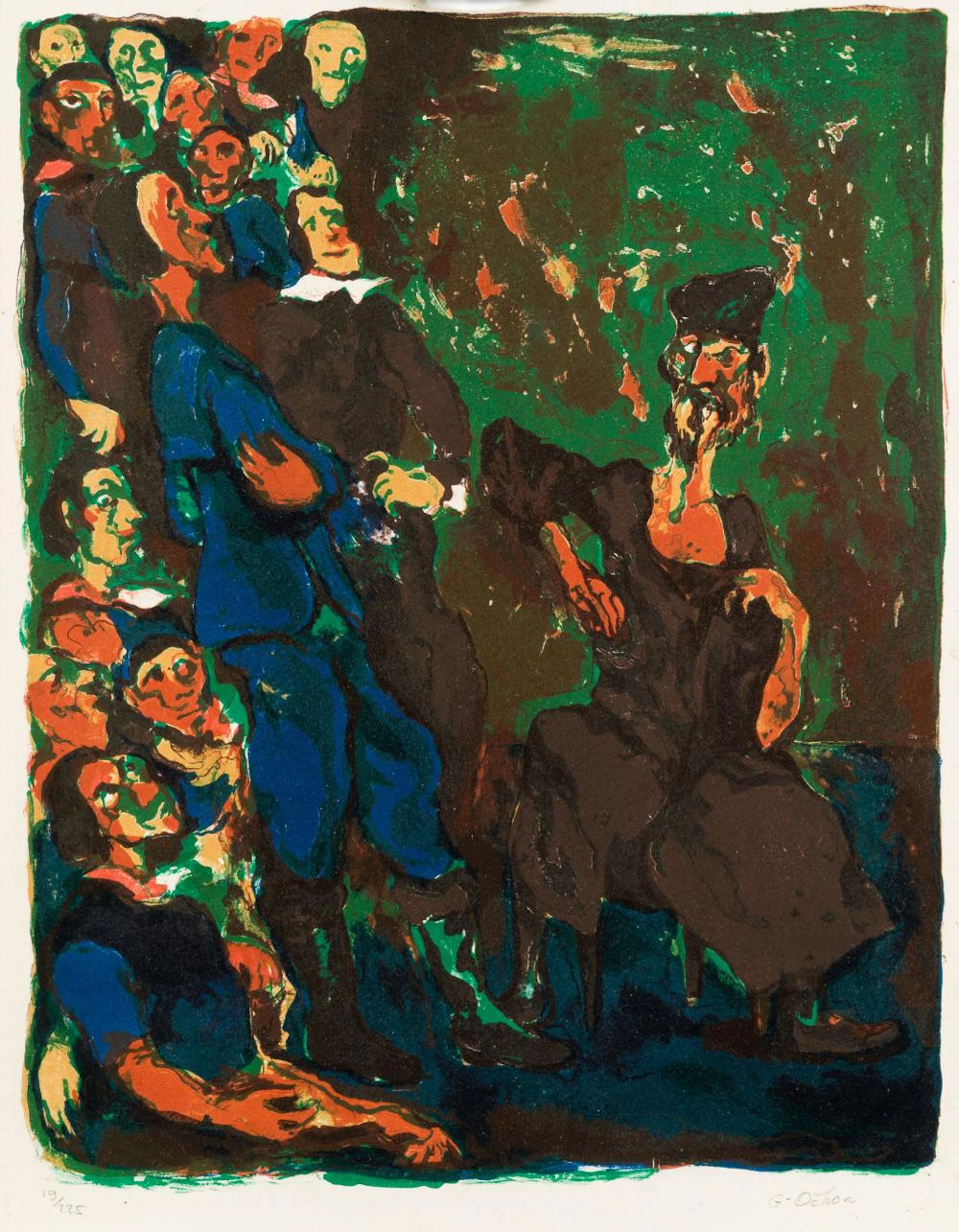 LUIS GARCÍA OCHOA San Sebastián (1920) / (2019) "El pupilaje del Domine Cabra"