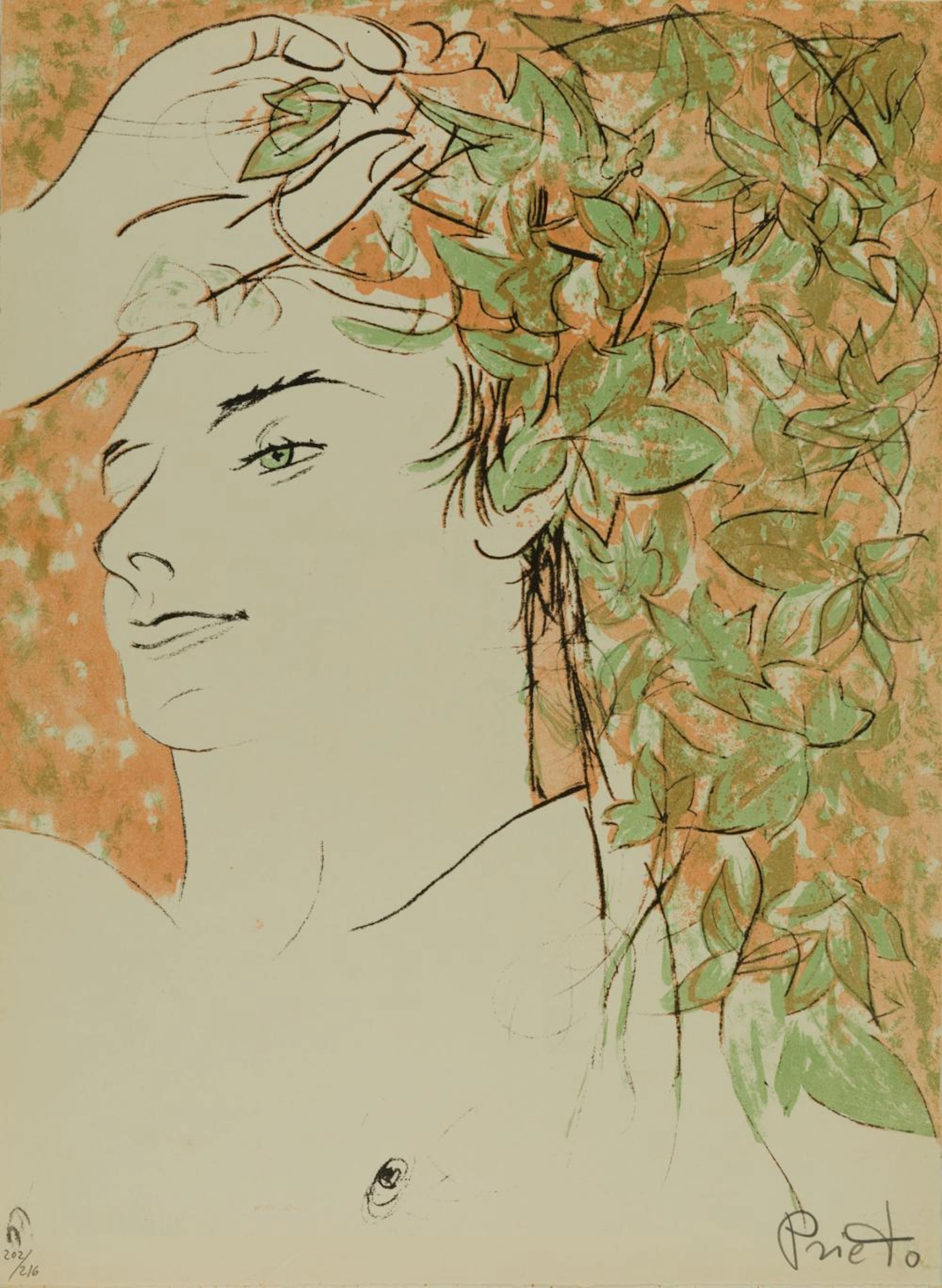GREGORIO PRIETO Valdepeñas, City R (1897) / (1992) "Égloga"