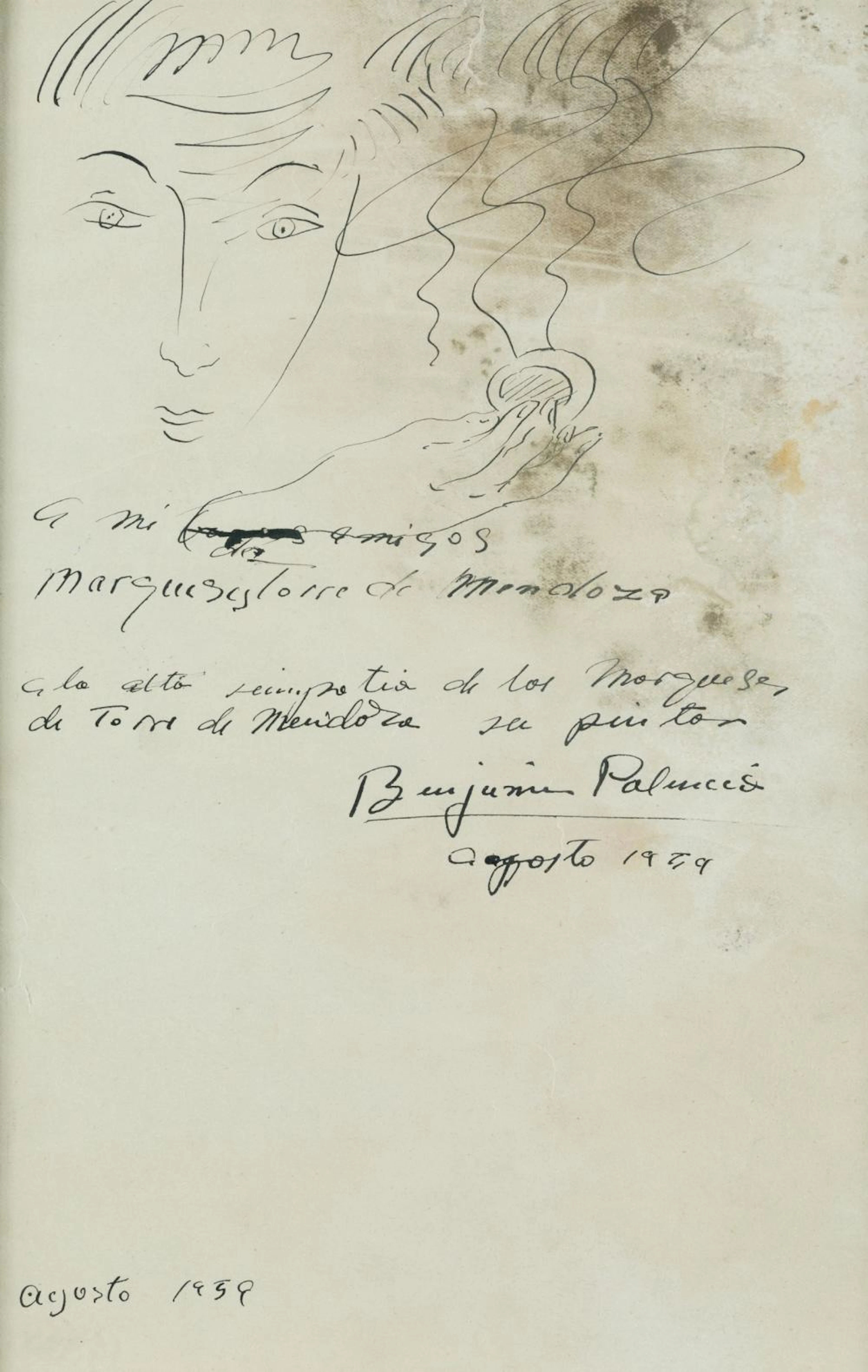 BENJAMÍN PALENCIA Barrax (Albacete) (1894) / Madrid (1980) "Dedications"