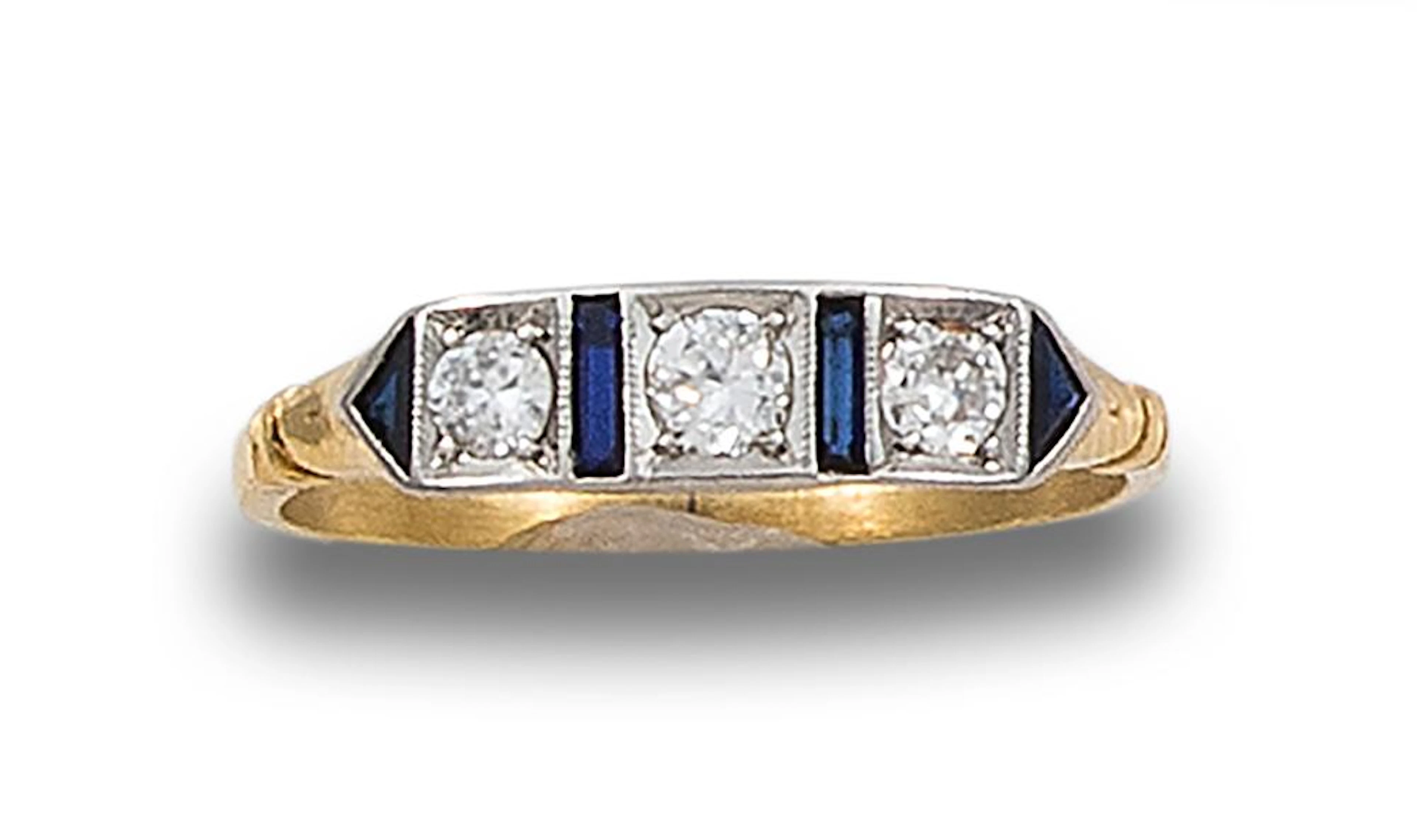 THREE STONE RING