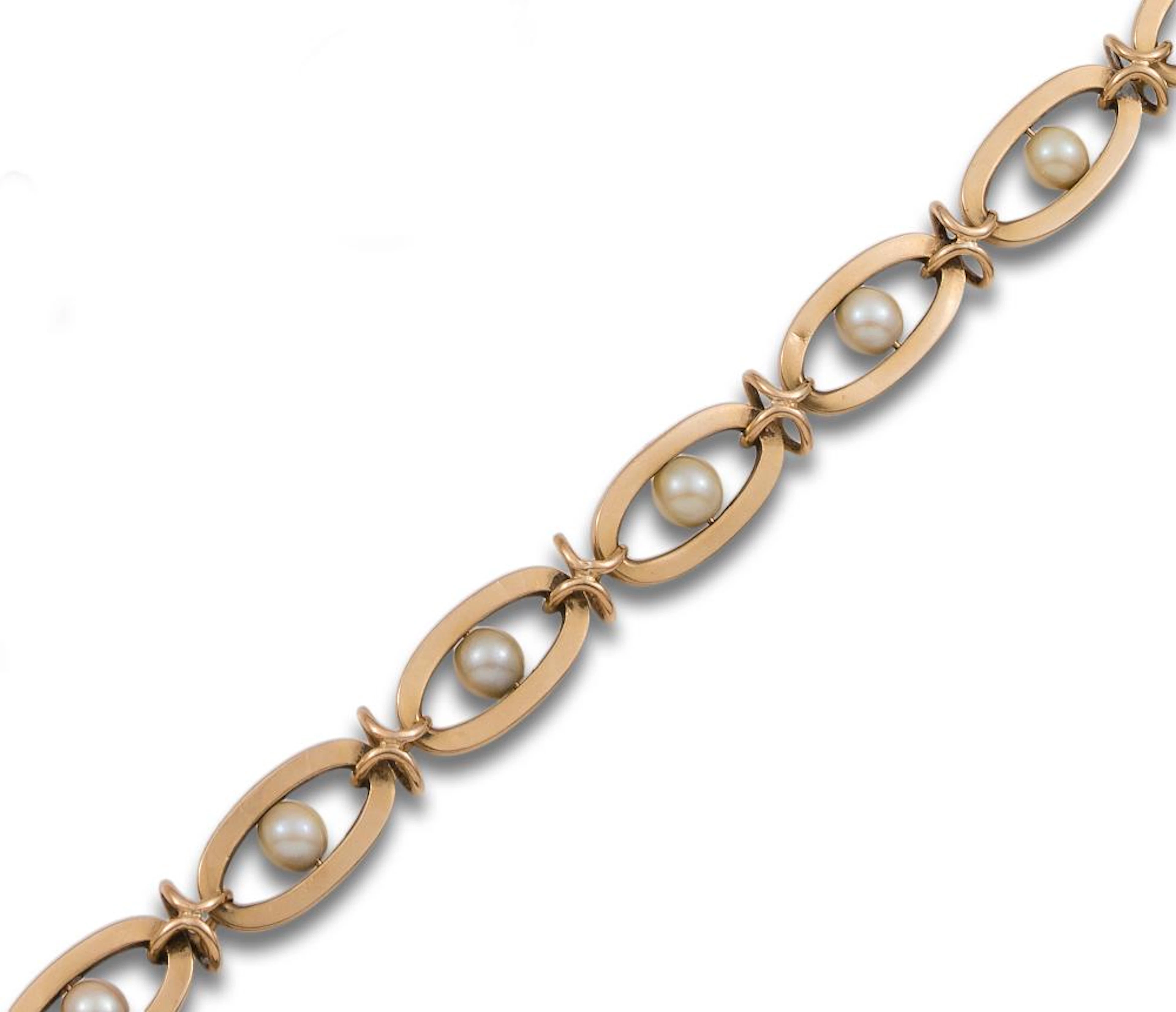 LINK BRACELET IN YELLOW GOLD