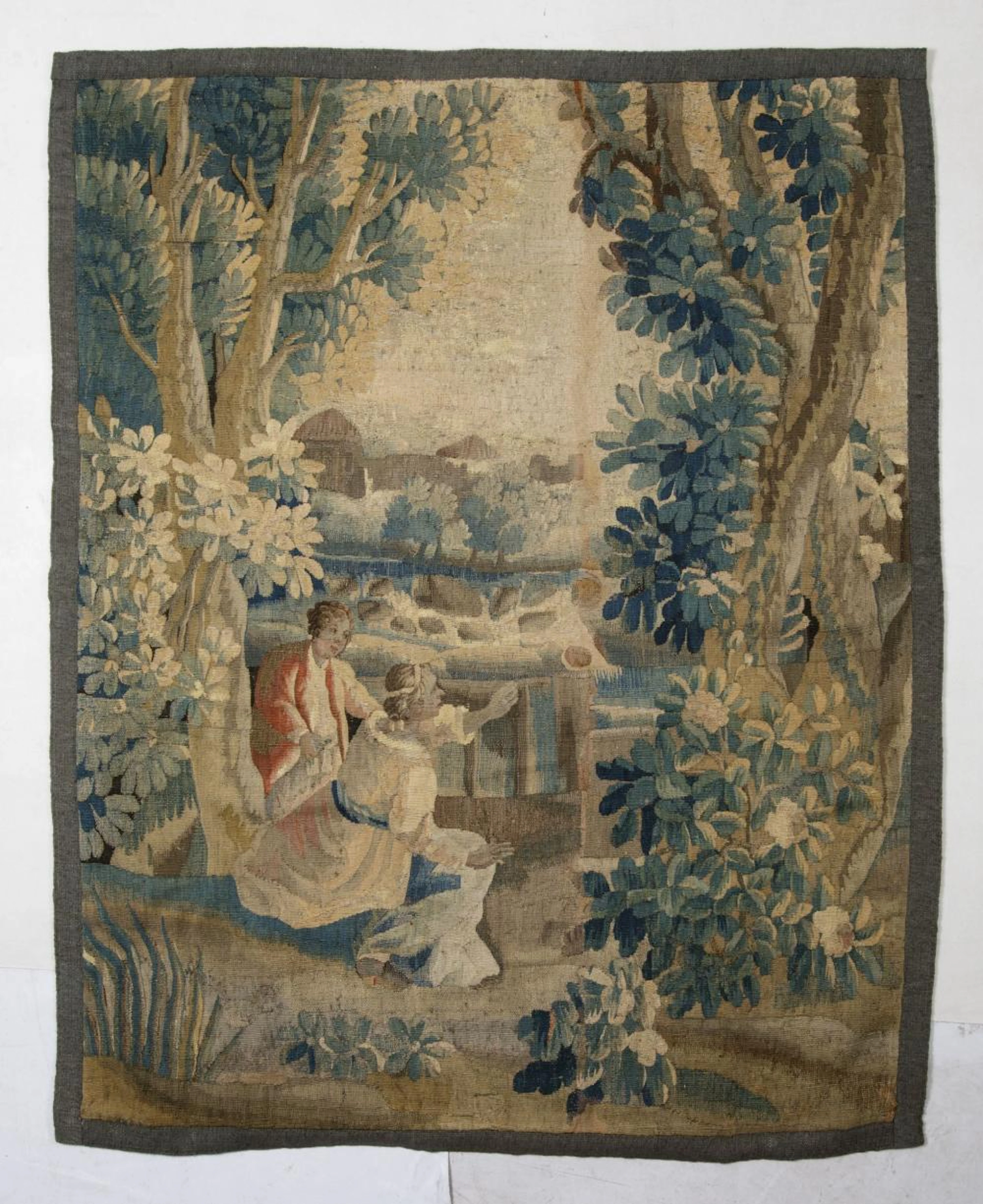"Blind Man's Chicken" (fragment), French manufacture, late 18th century