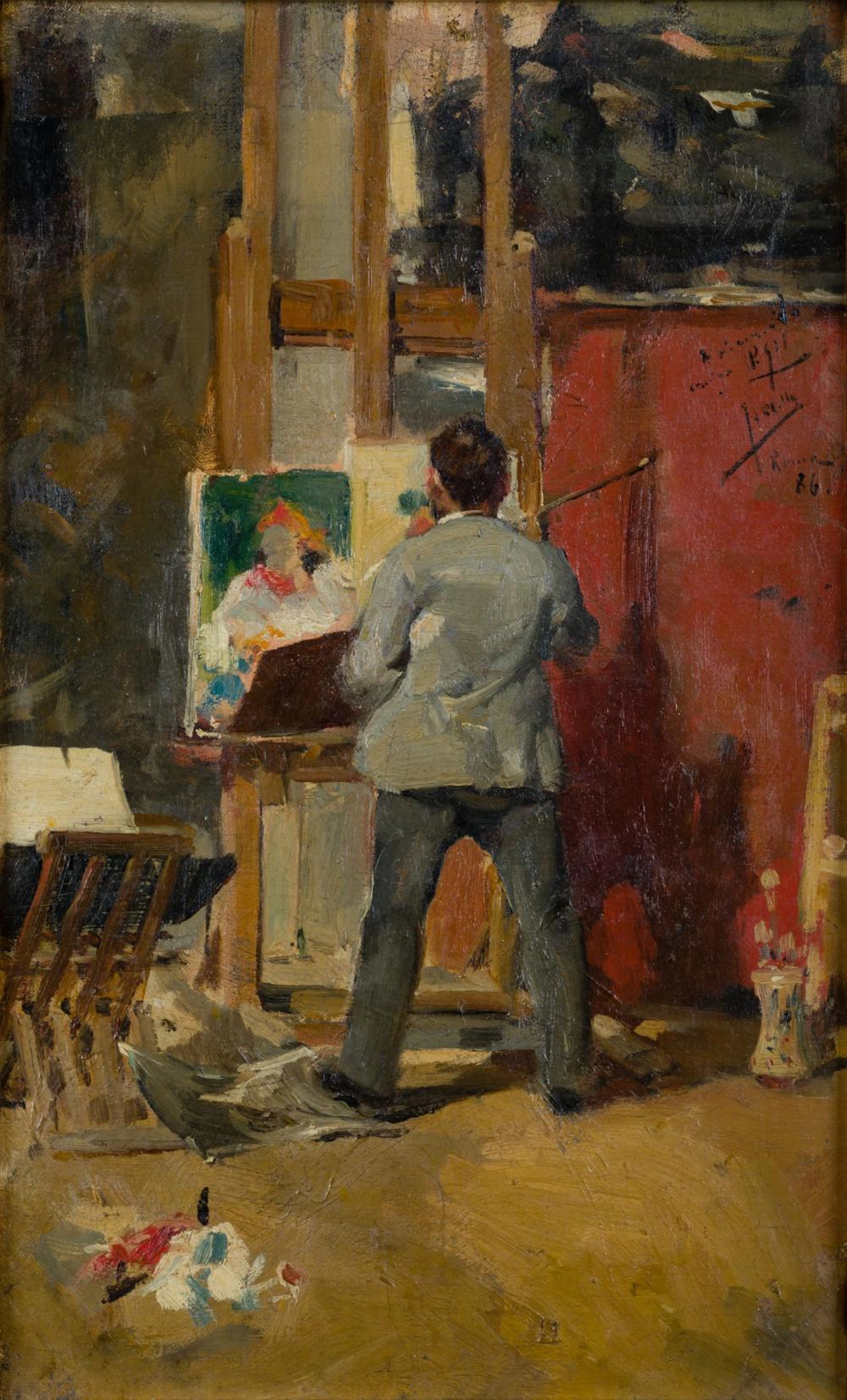 JOAQUÍN SOROLLA Y BASTIDA Valencia (1863) / Cercedilla