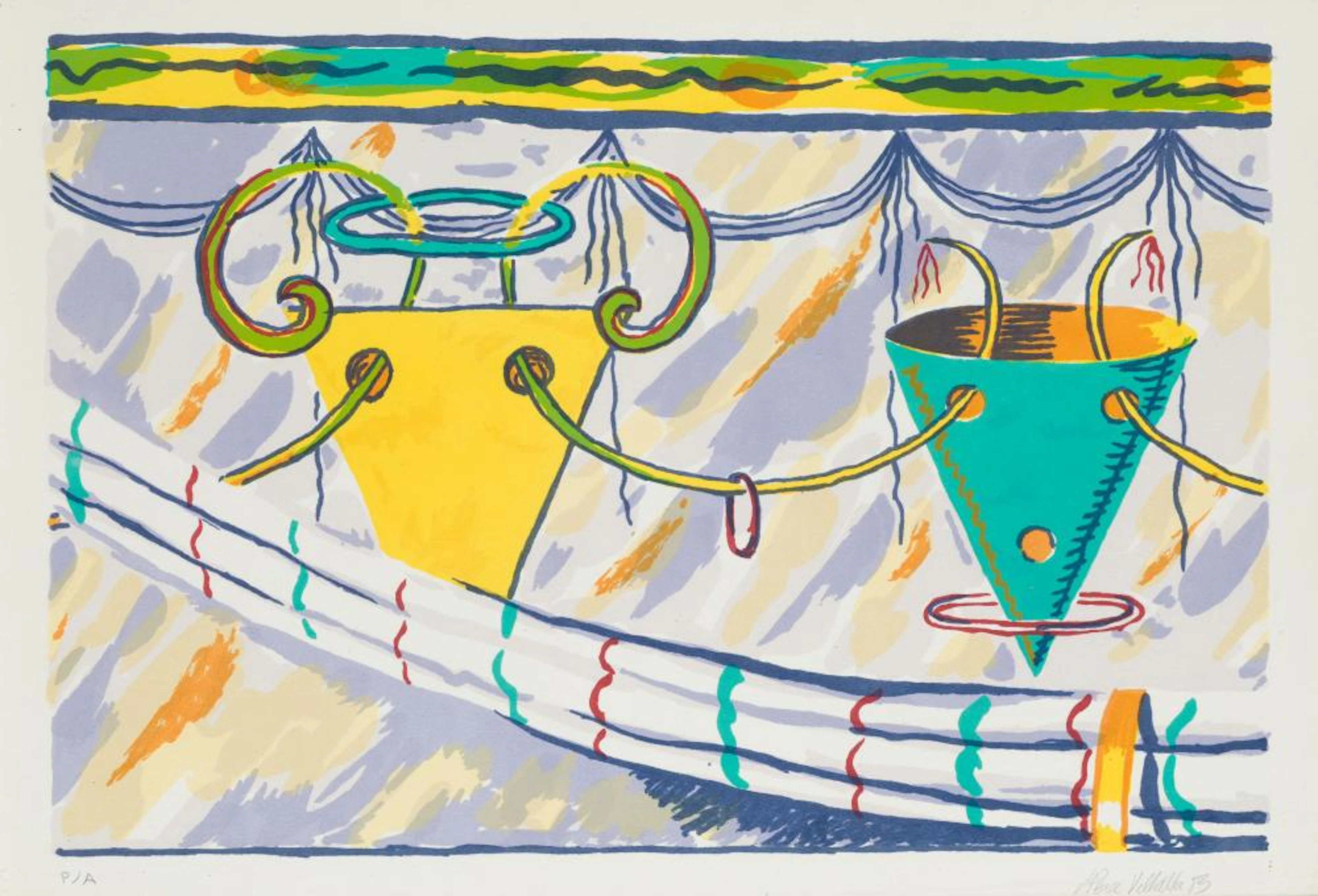 GUILLERMO PÉREZ VILLALTA. Tarifa (Cádiz) (1948). "Untitled", 1983.