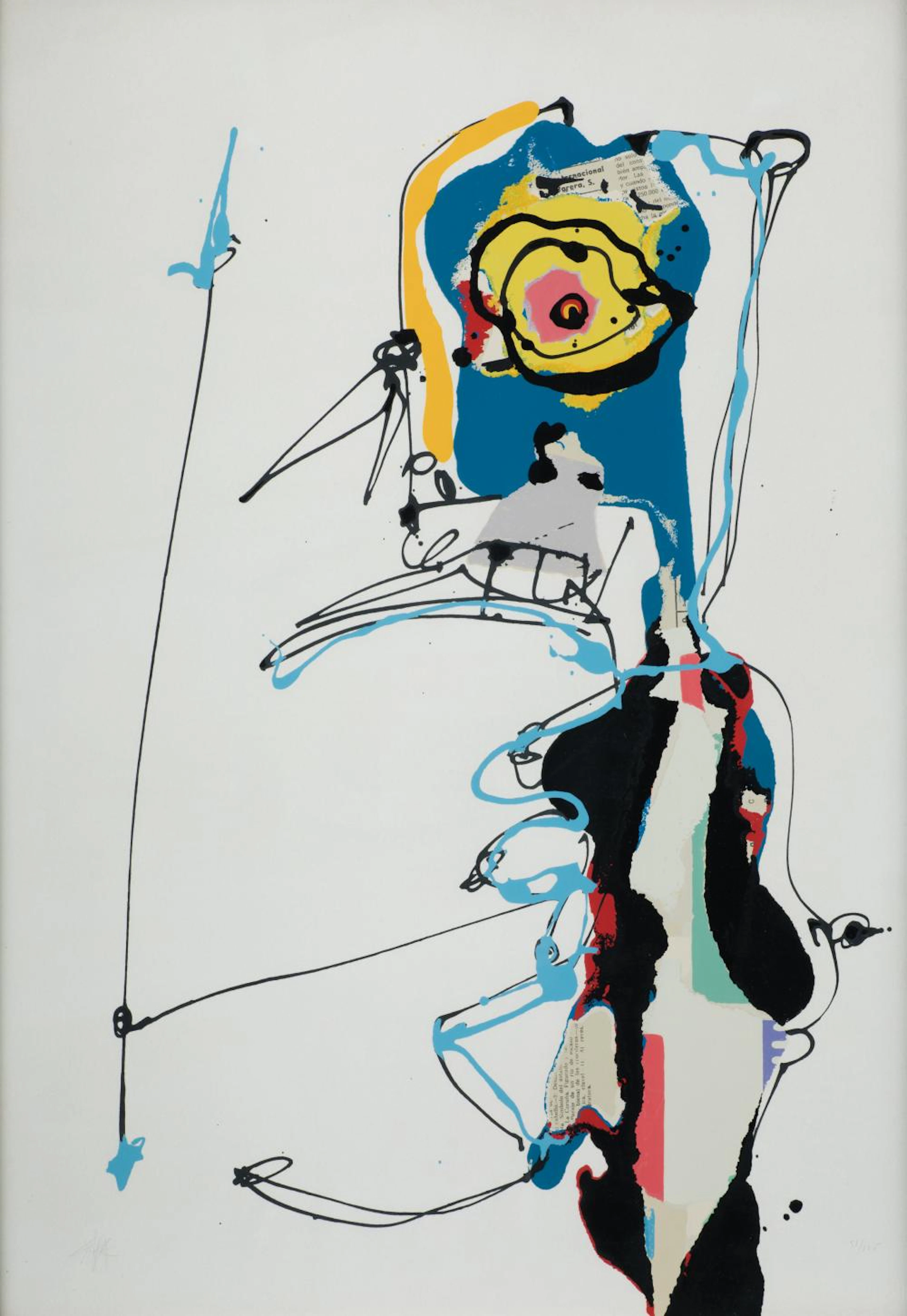 ANTONIO SAURA Huesca (1930) / Cuenca (1998) "Processionary", 1983