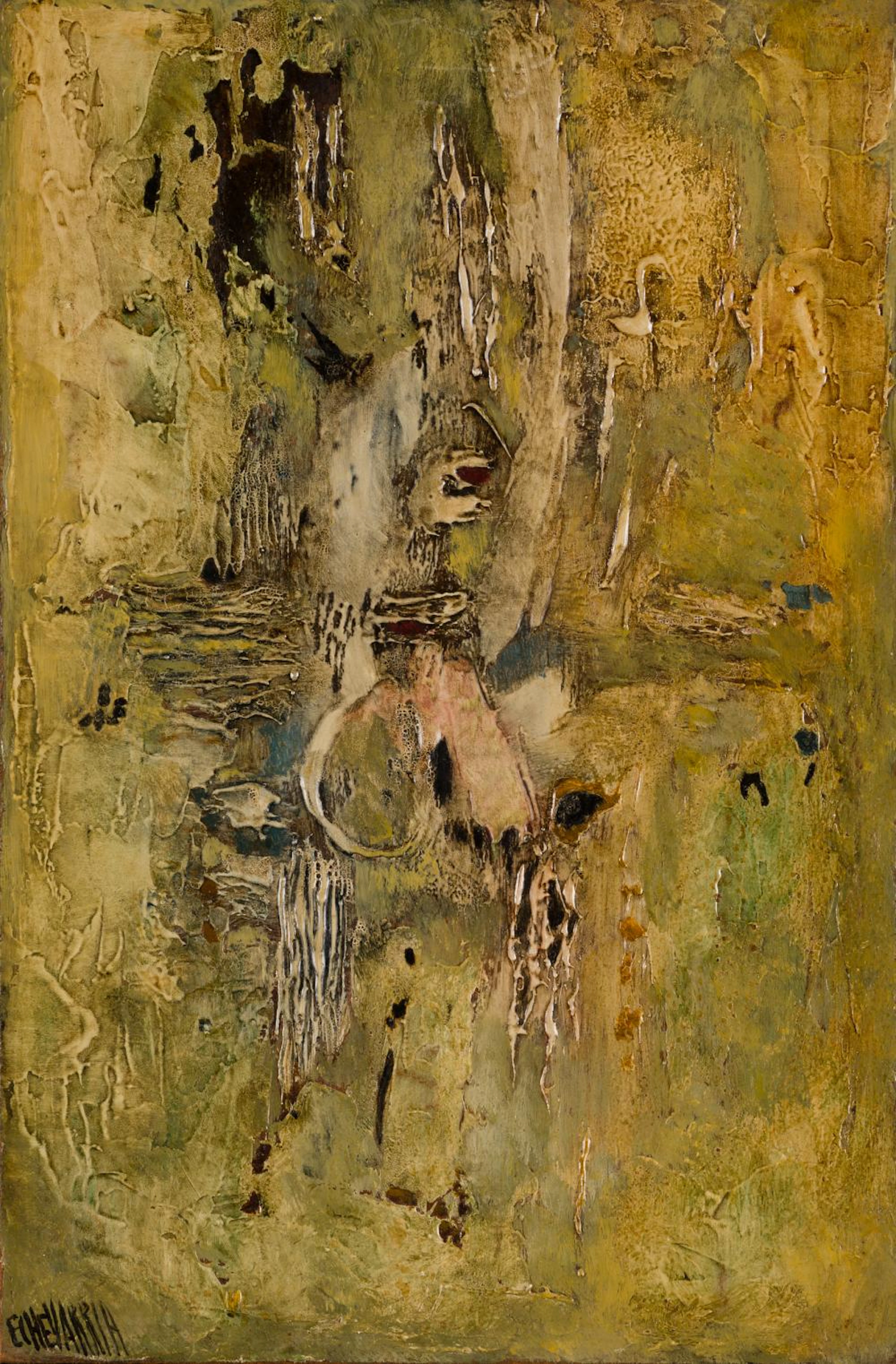 FEDERICO DE ECHEVARRIA Bilbao (1911) / Madrid (2004) "Painting", 1962