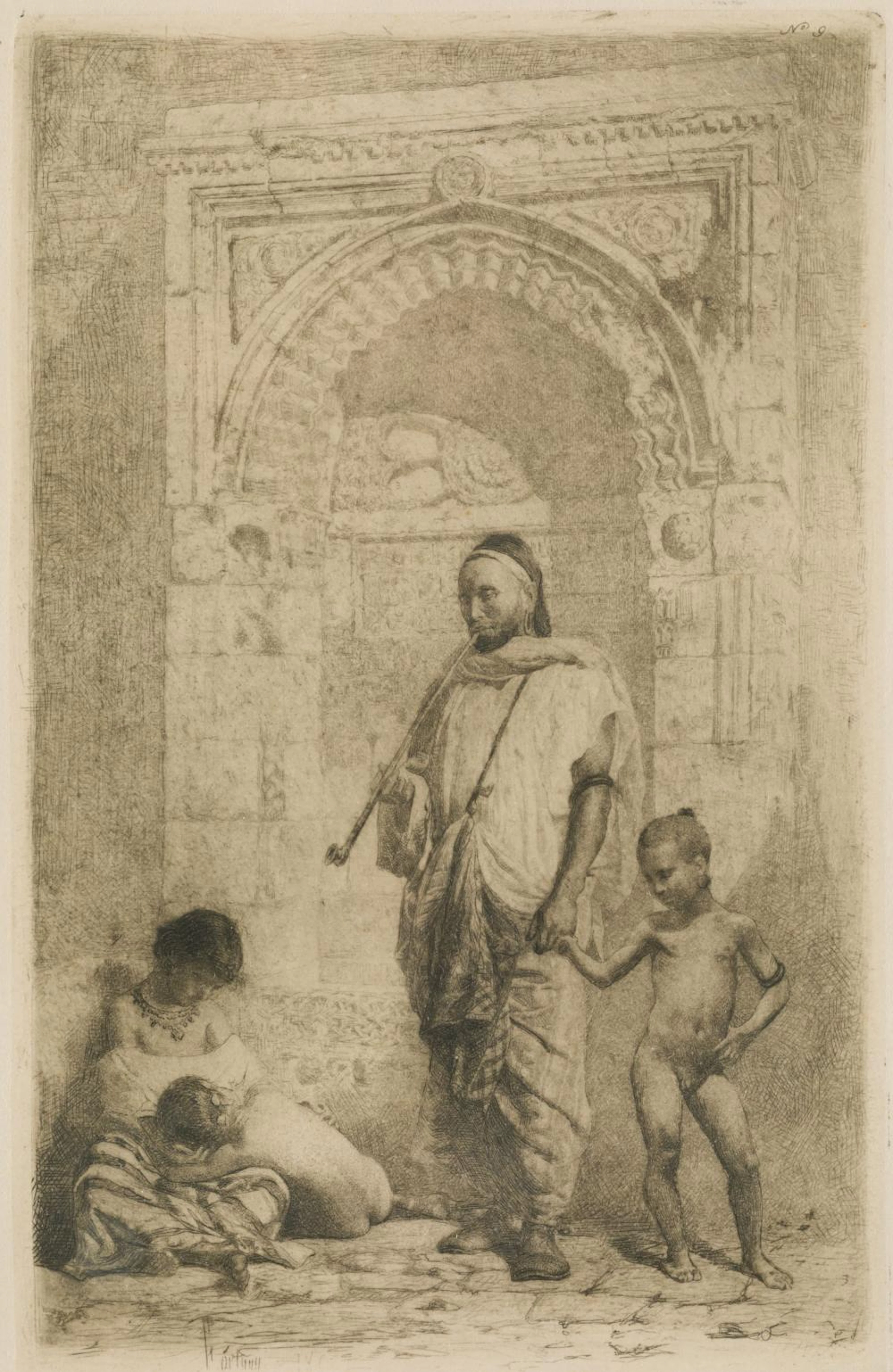 MARIANO FORTUNY Y MARSAL Reus (1838) / Rome (1874) "Garde...