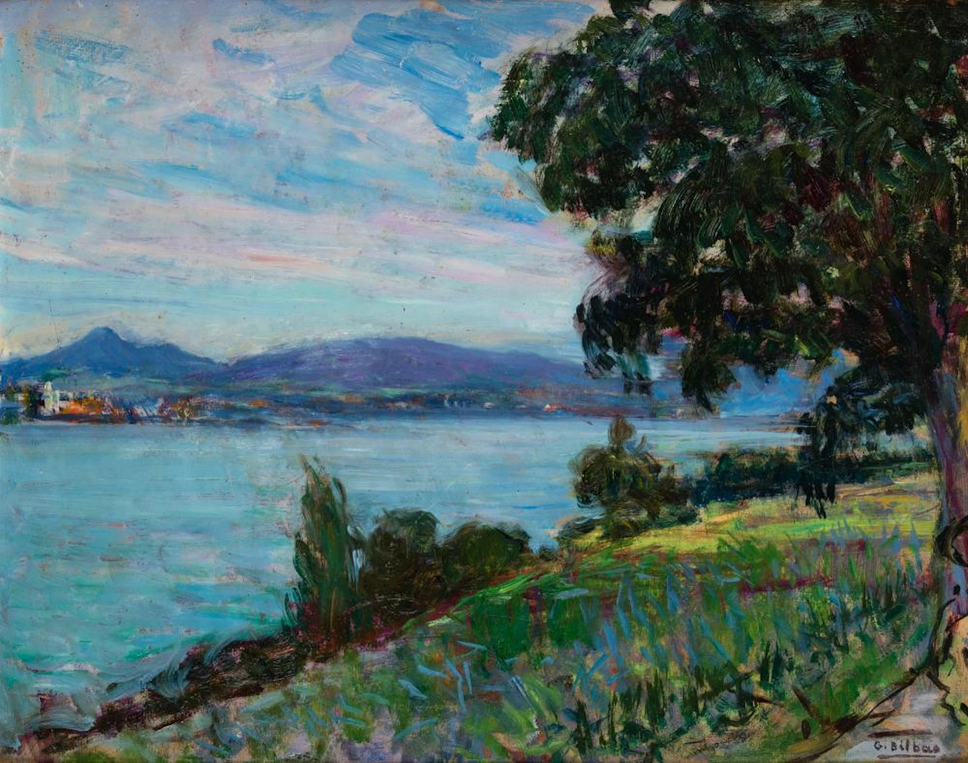 GONZALO BILBAO Seville (1860) / Madrid (1938) "Coastal landscape"