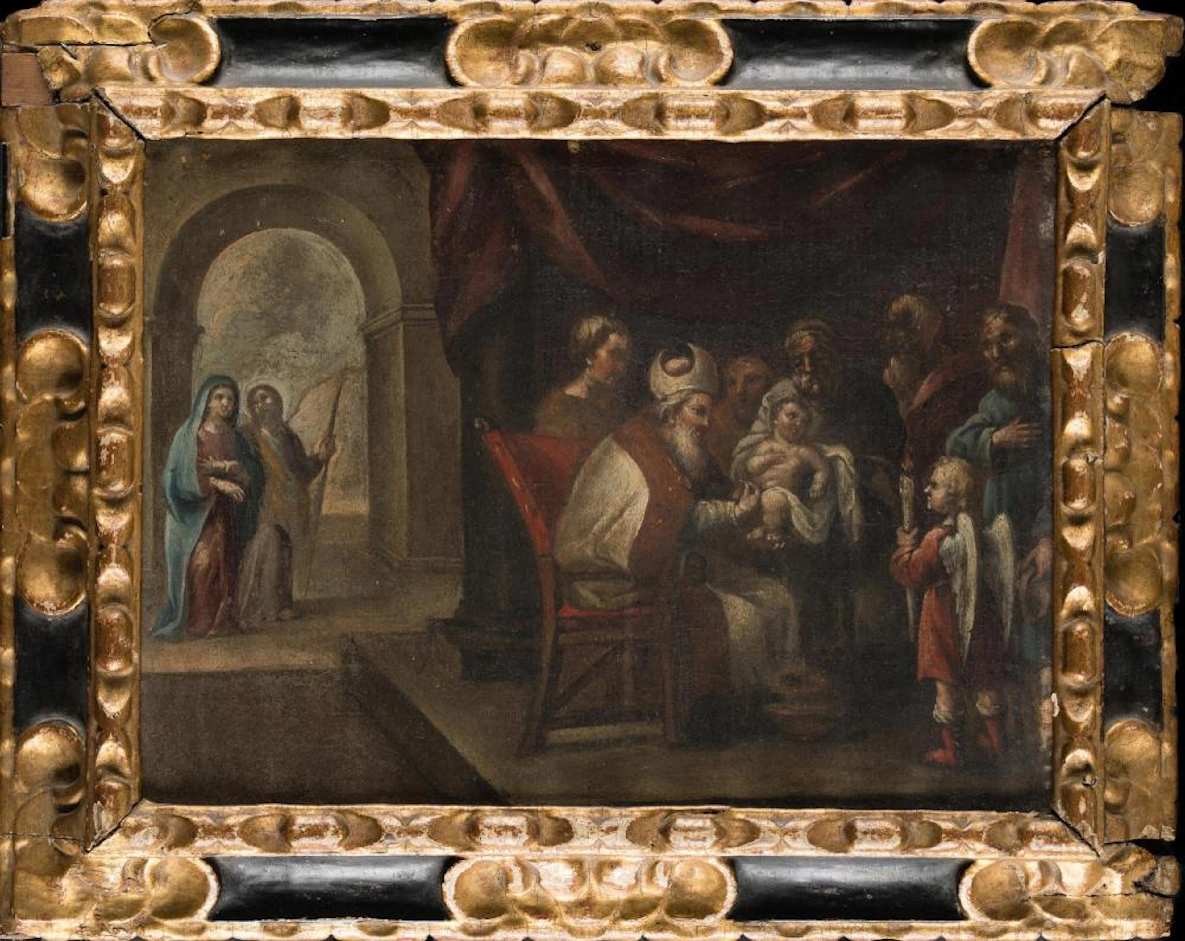 ANDALUSIAN SCHOOL (17th century / 18th century) "The Circumcision"