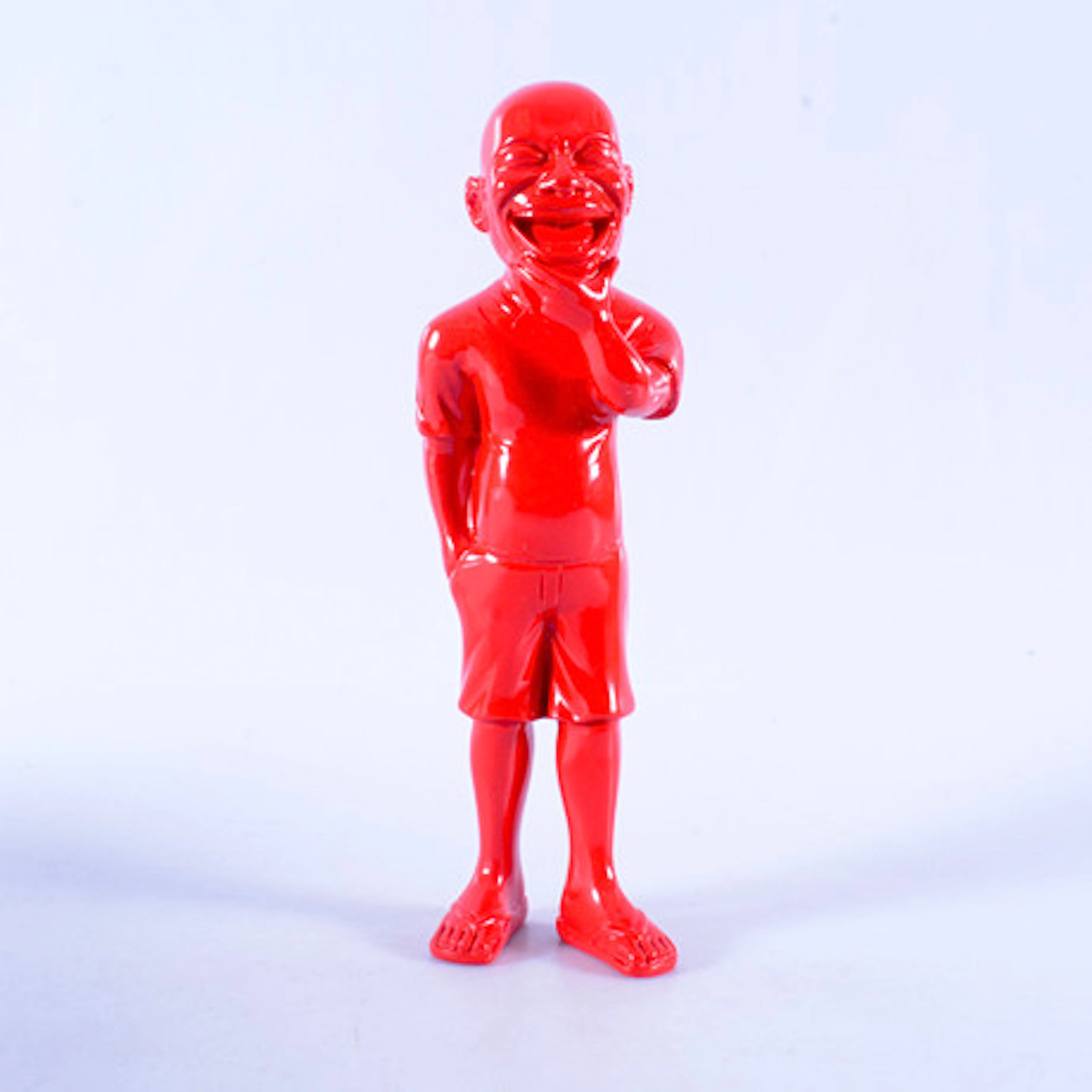 YUE MINJUN. Efter. Skulptur, polyresin.
