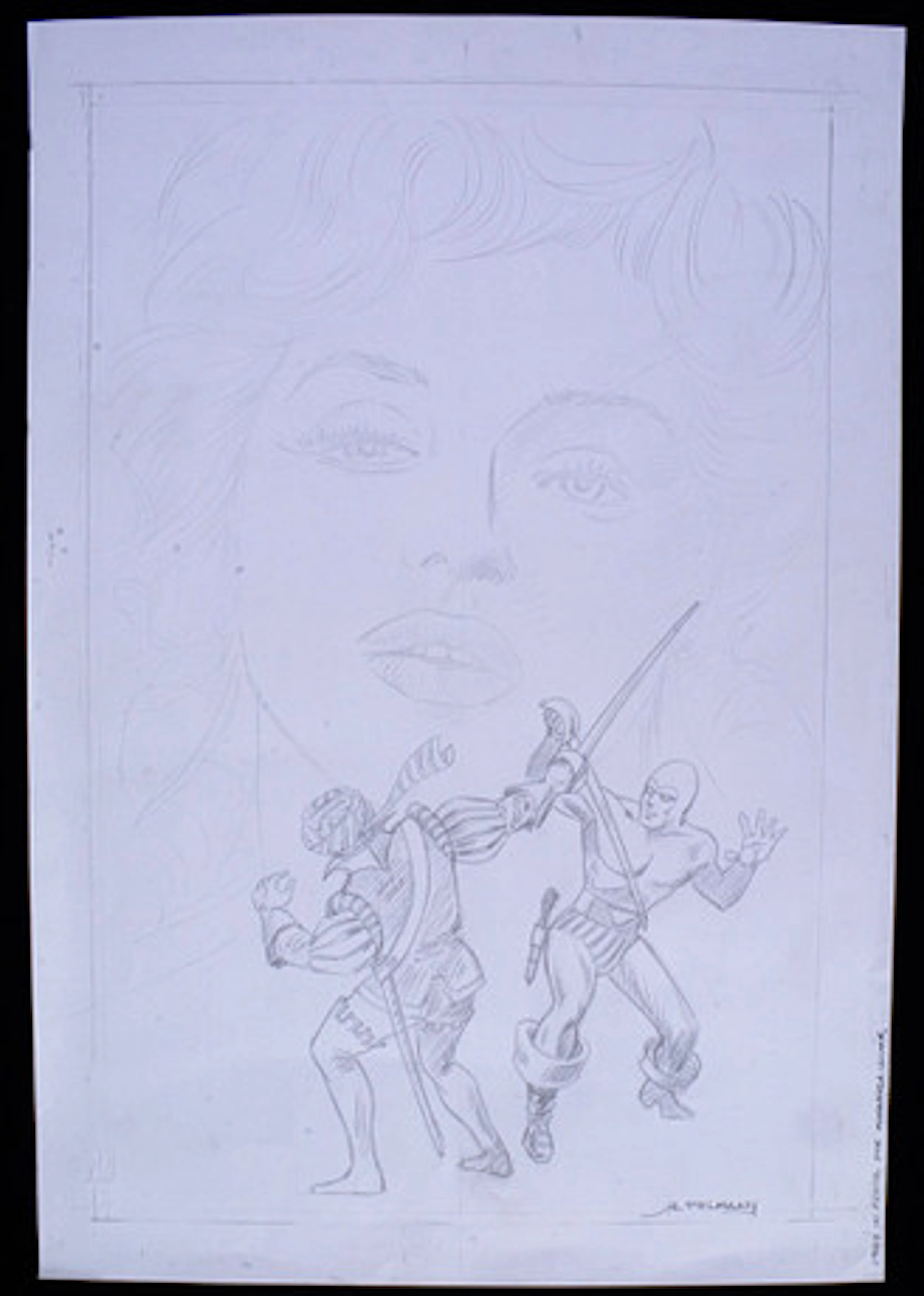 ROMANO FELMANG. Fantomen, original tecknin…