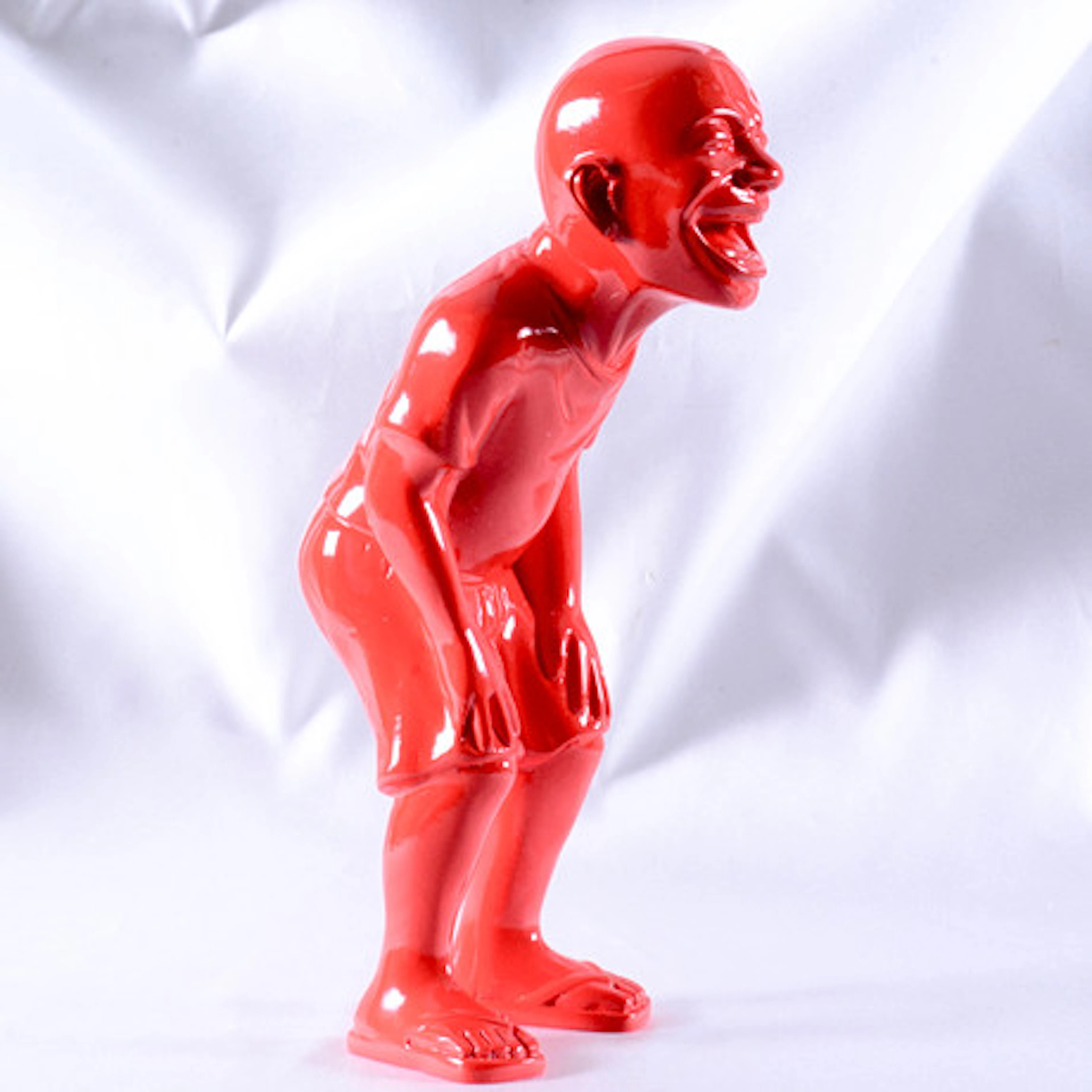 YUE MINJUN. Efter. Skulptur, polyresin.