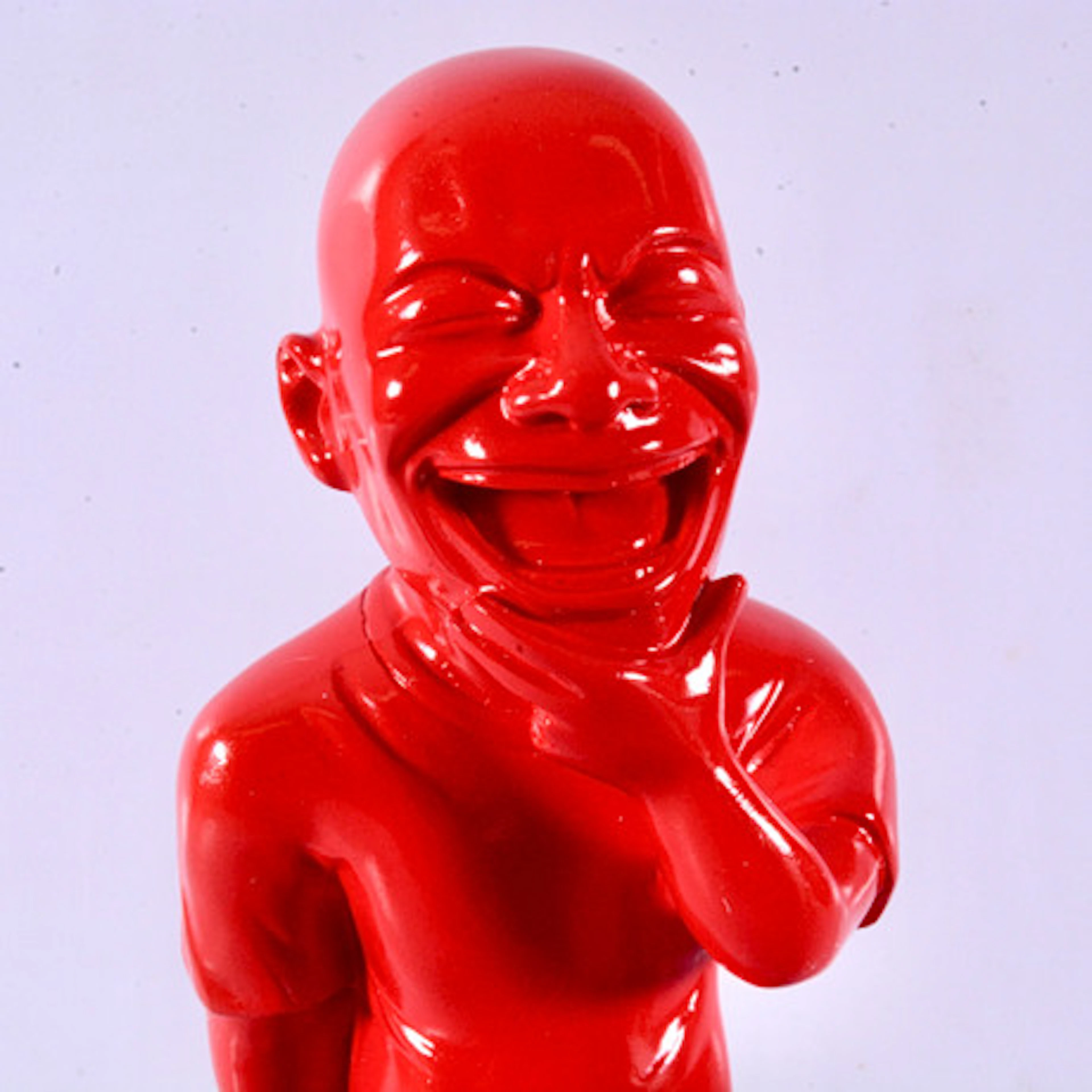 YUE MINJUN. Efter. Skulptur, polyresin.
